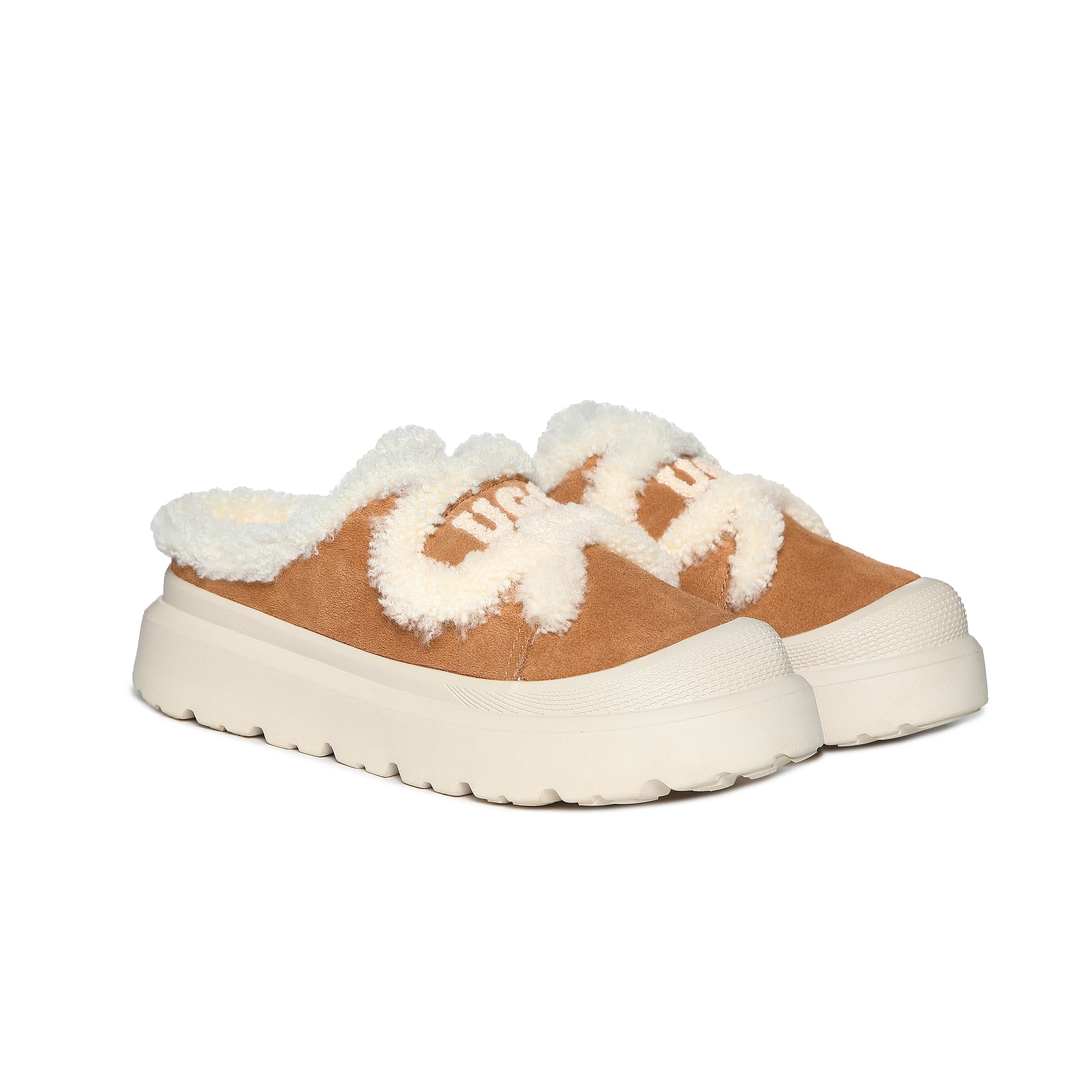 UGG Ultimate Platform Fluffy Slippers