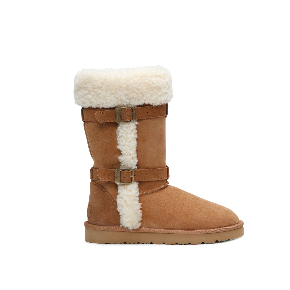 UGG Women’s Shearling Long Boots Genuine Sheepskin Wool