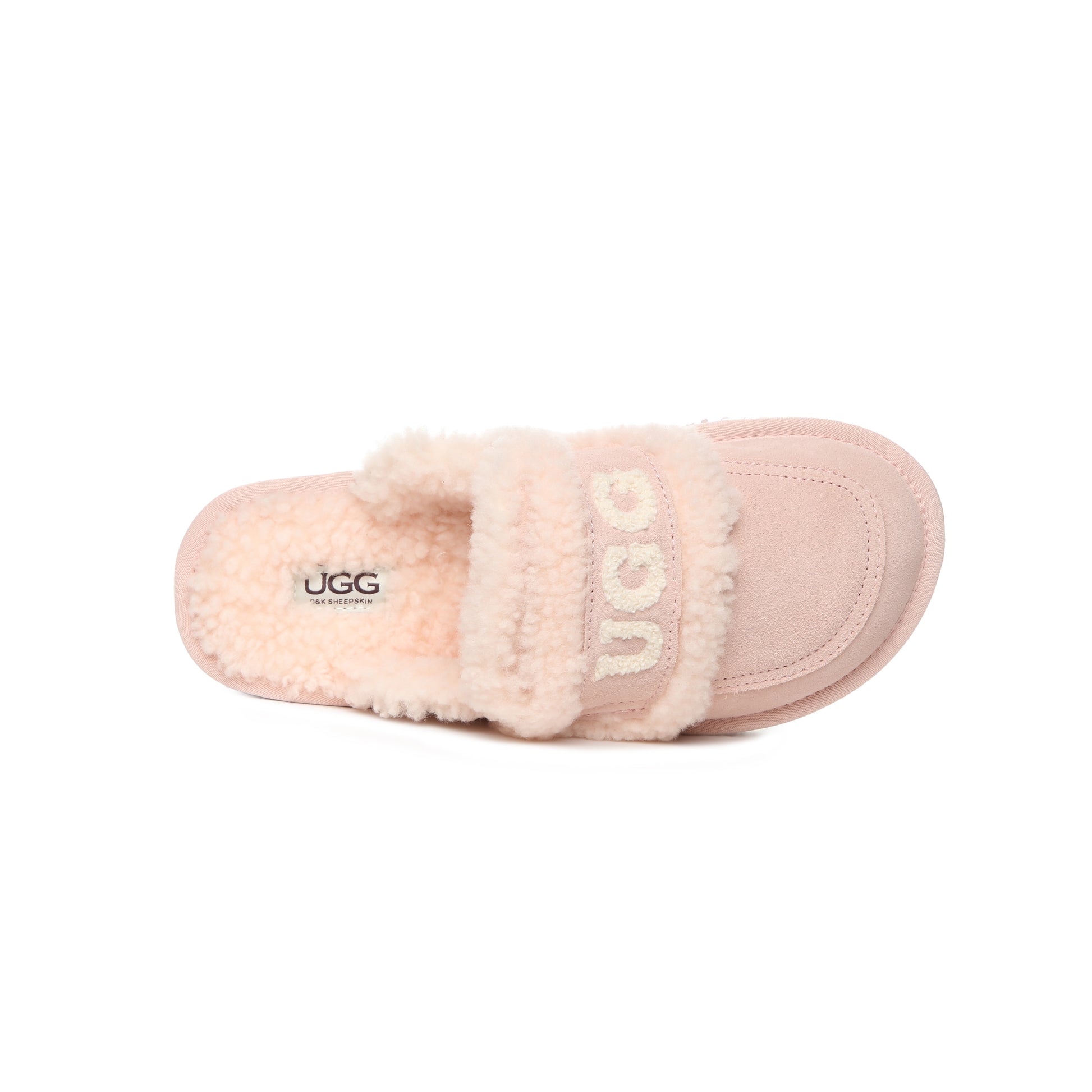 UGG Sheepskin Wool Shearling Lined Erin Scuff