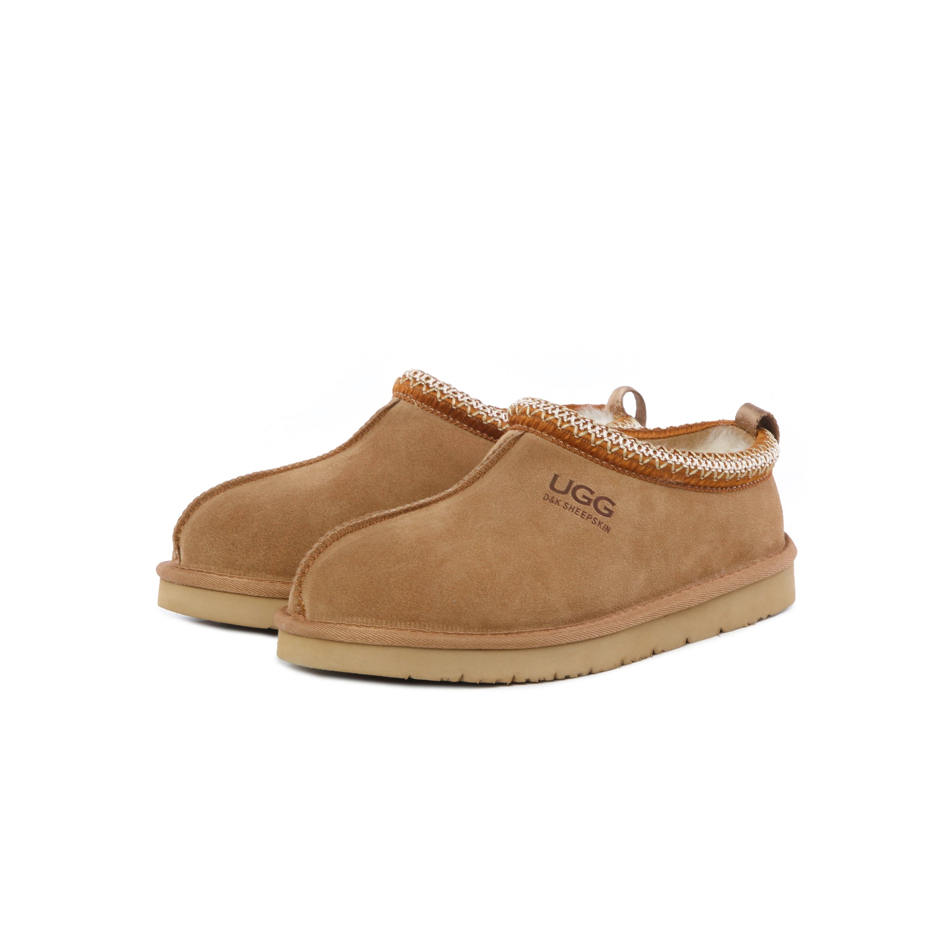 UGG Tazzy Slippers Sheepskin Wool Nonslip Hippie