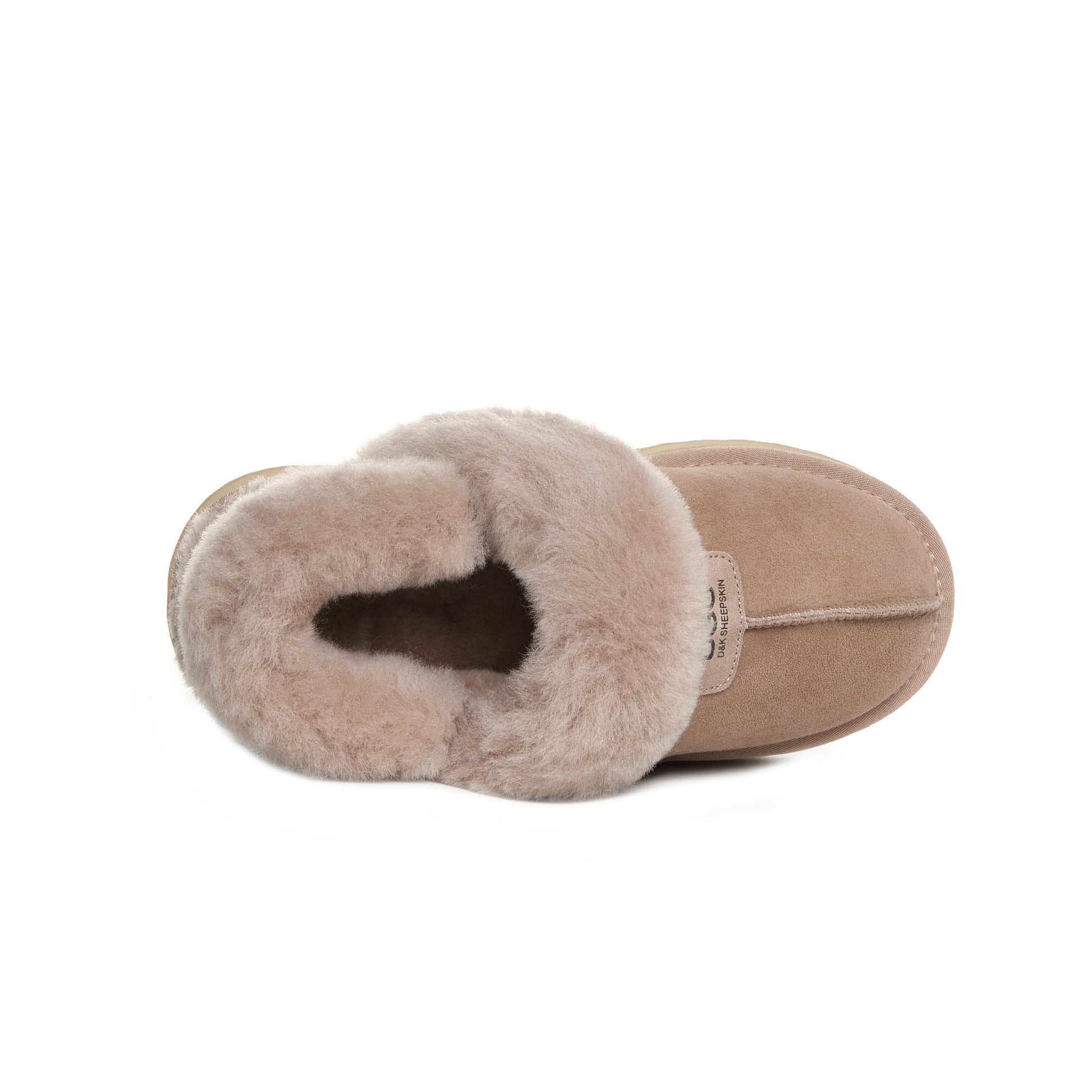 UGG Removable Strap Slingback Sheepskin Platform Scuff