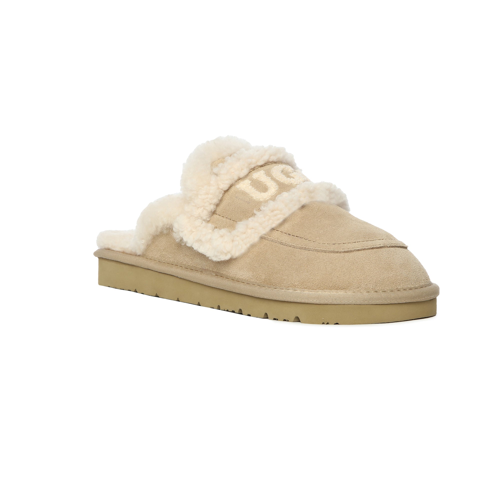 UGG Sheepskin Wool Shearling Lined Erin Scuff