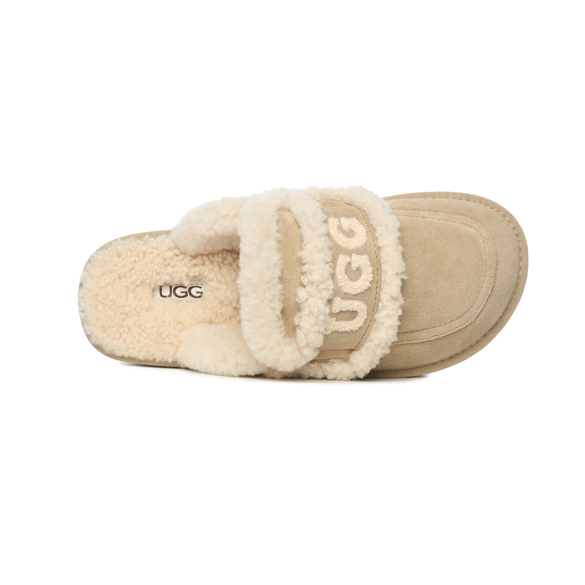 UGG Sheepskin Wool Shearling Lined Erin Scuff