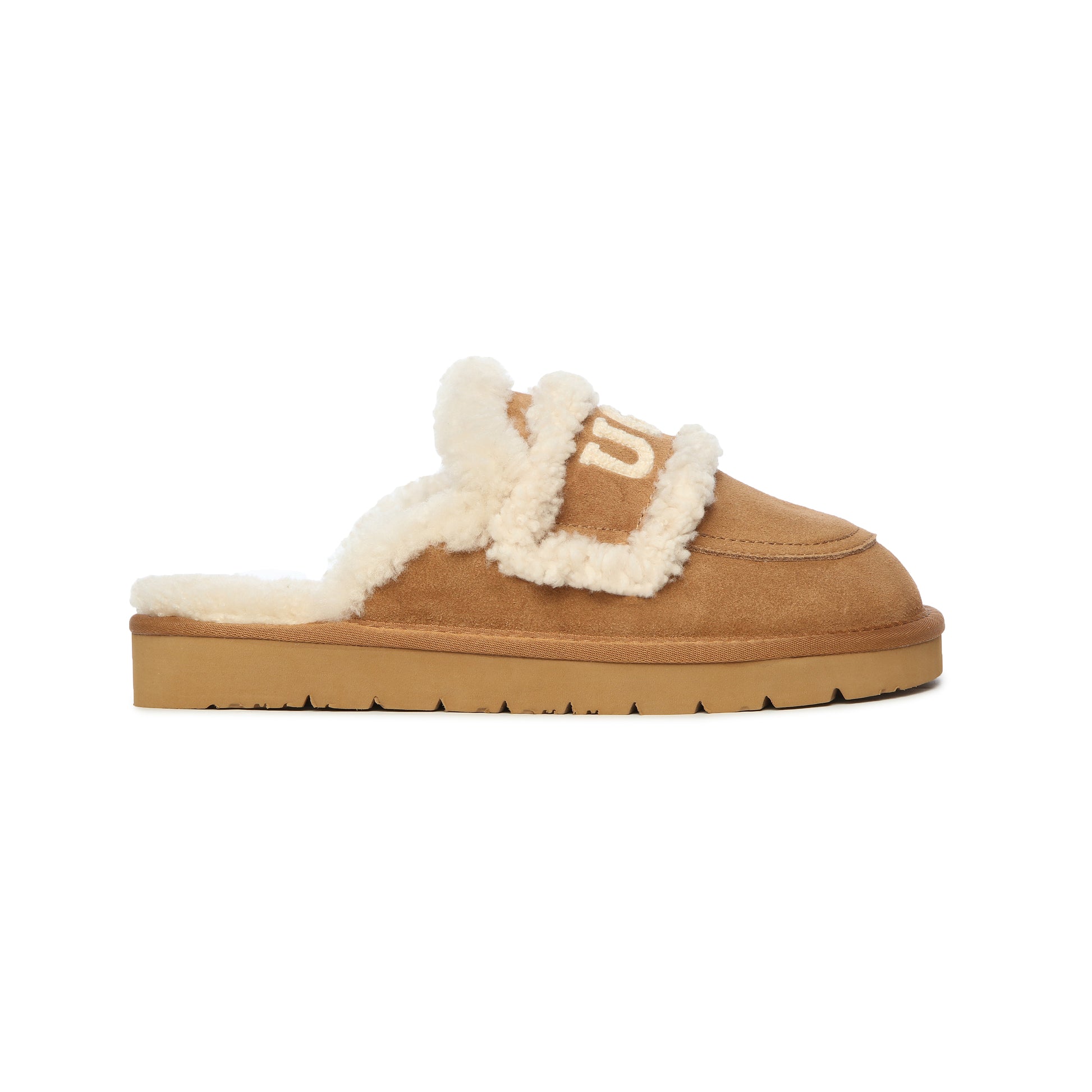 UGG Sheepskin Wool Shearling Lined Erin Scuff