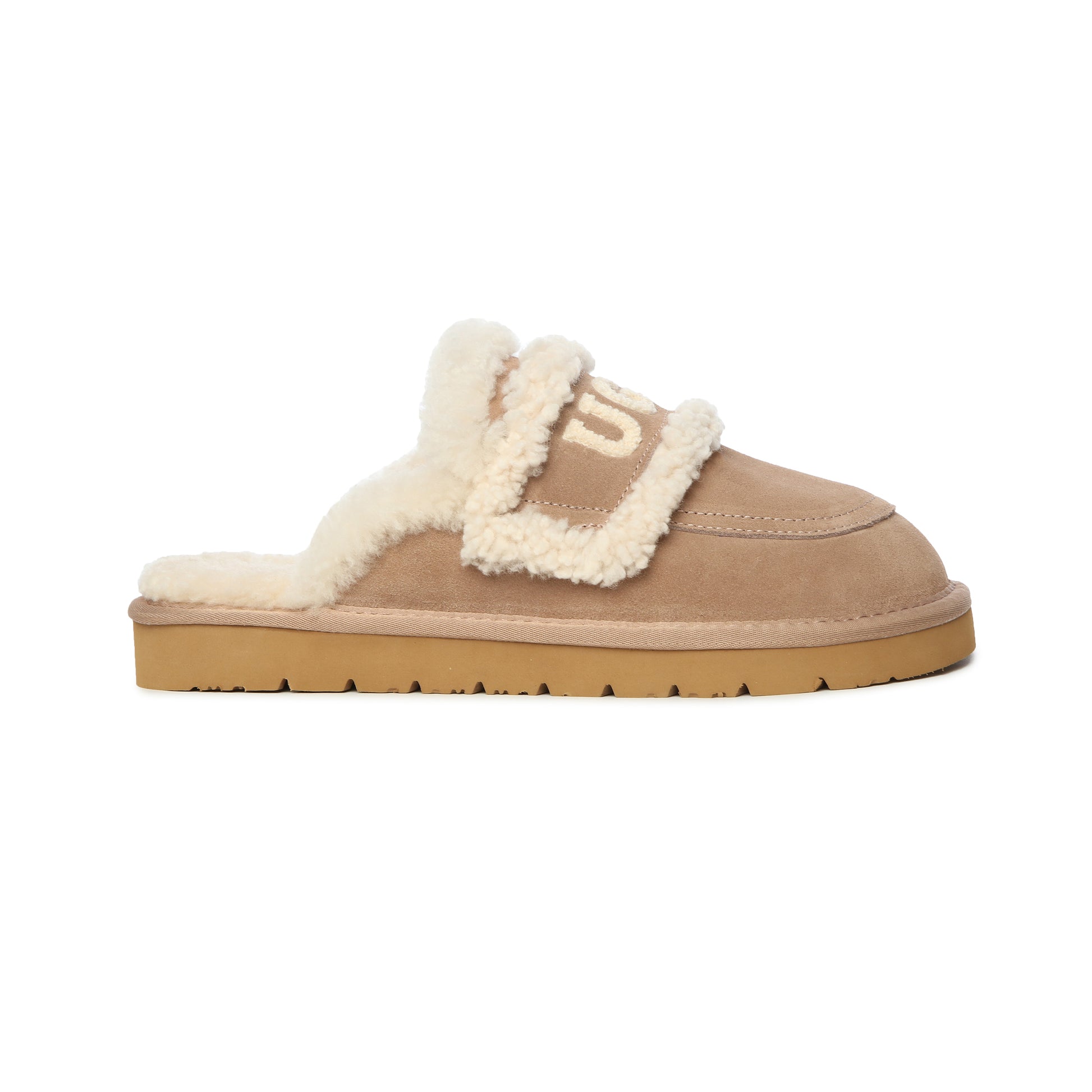 UGG Sheepskin Wool Shearling Lined Erin Scuff