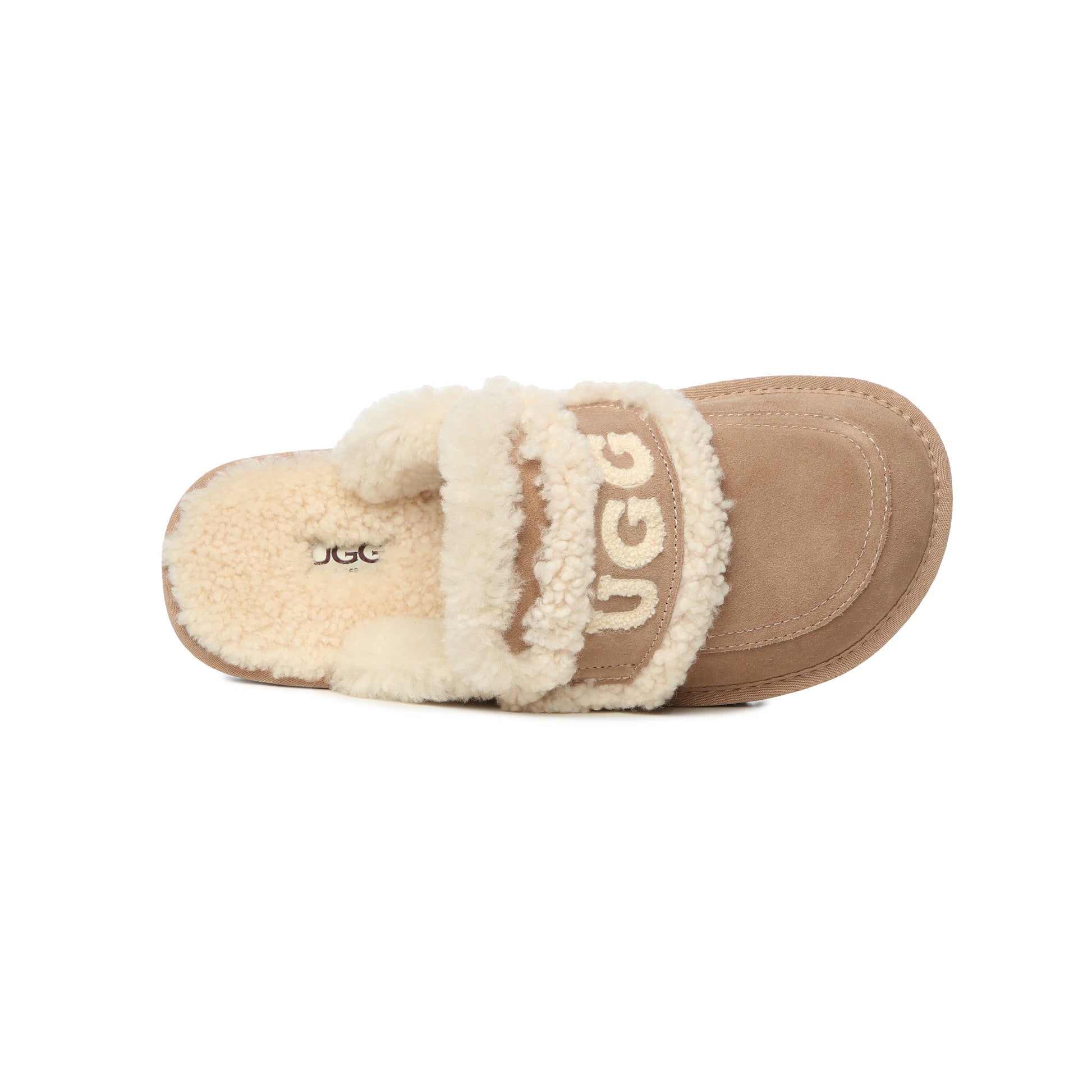 UGG Sheepskin Wool Shearling Lined Erin Scuff