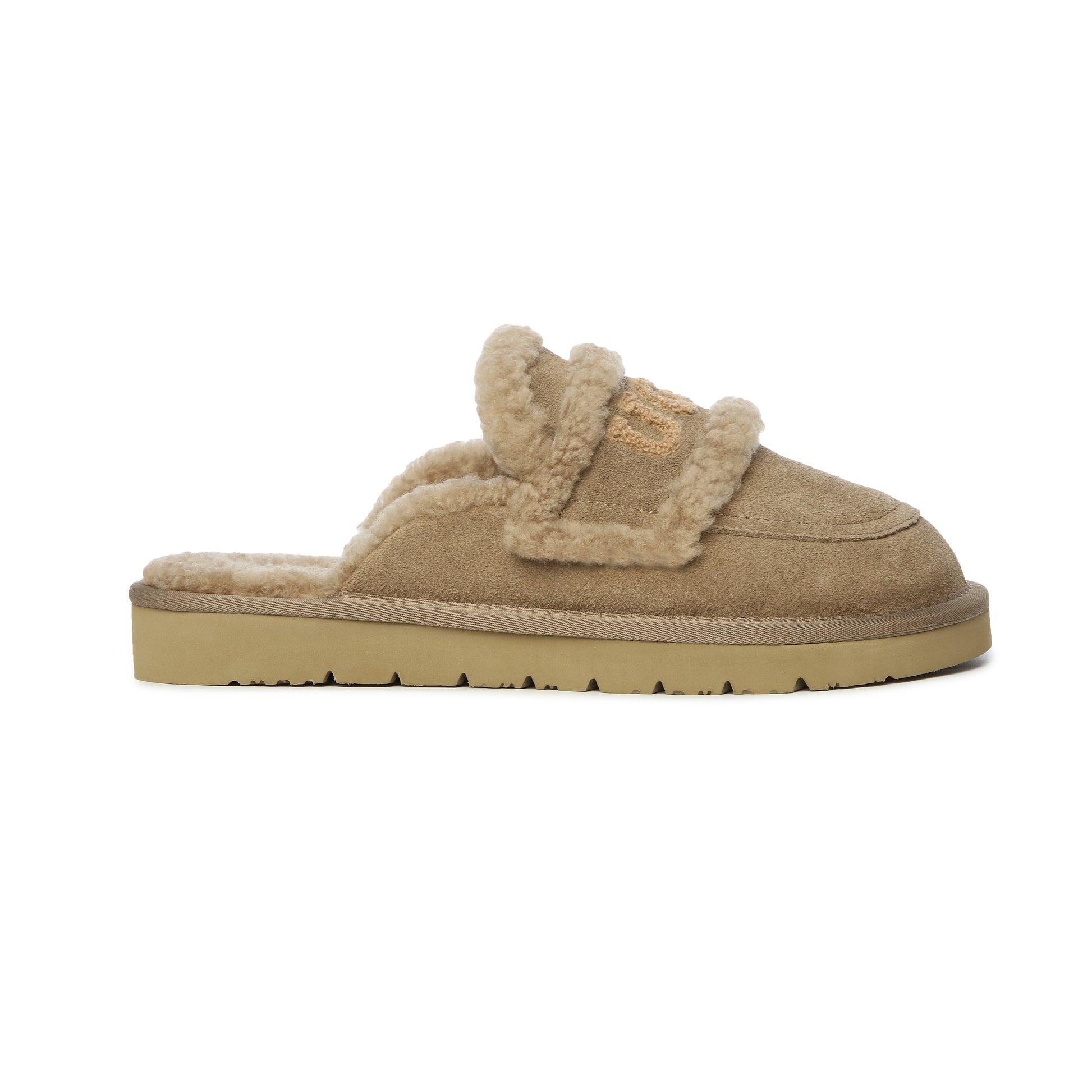 UGG Sheepskin Wool Shearling Lined Erin Scuff
