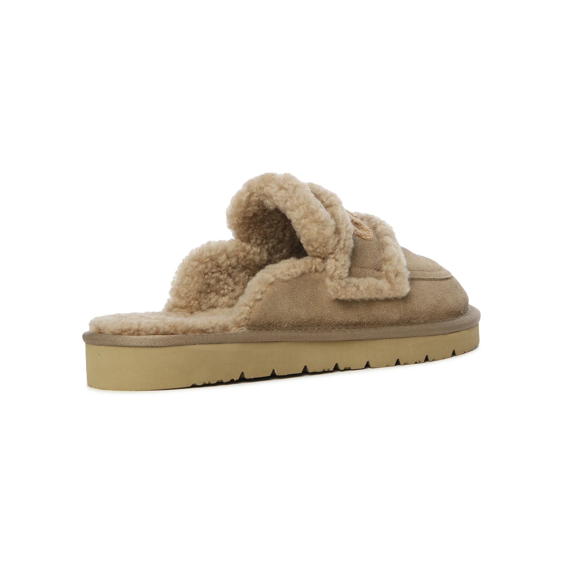 UGG Sheepskin Wool Shearling Lined Erin Scuff