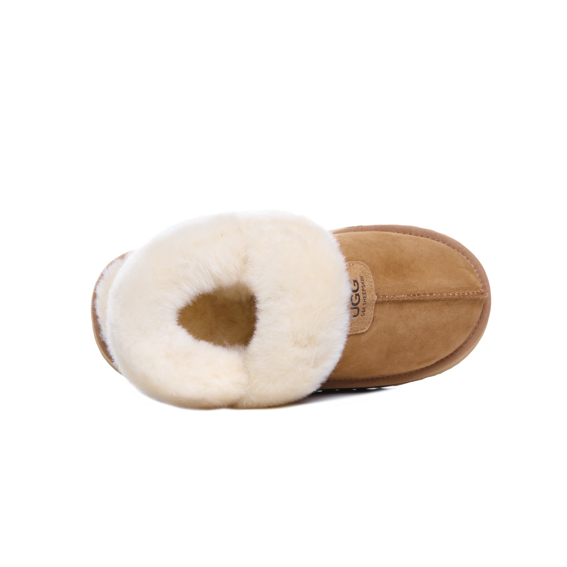 UGG Removable Strap Slingback Sheepskin Platform Scuff