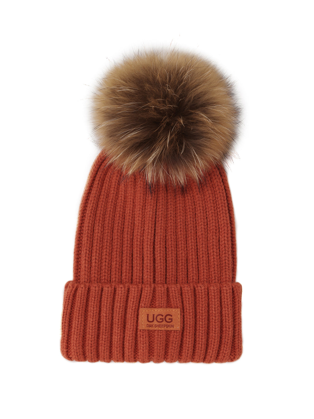 Fur Pom Pom Beanie