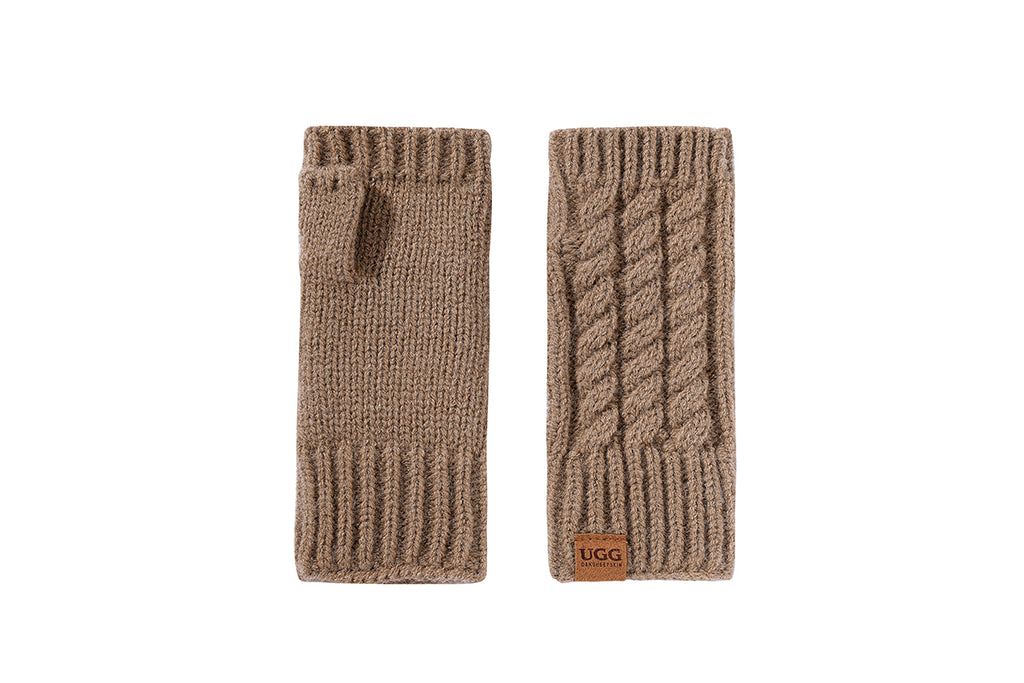 UGG Fingerless Kint Gloves - Aussies UGG