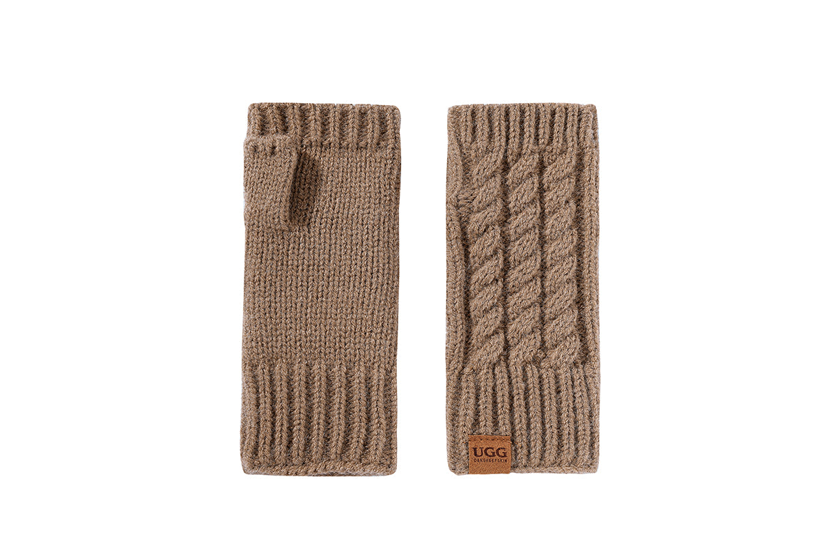 UGG Fingerless Kint Gloves - Aussies UGG