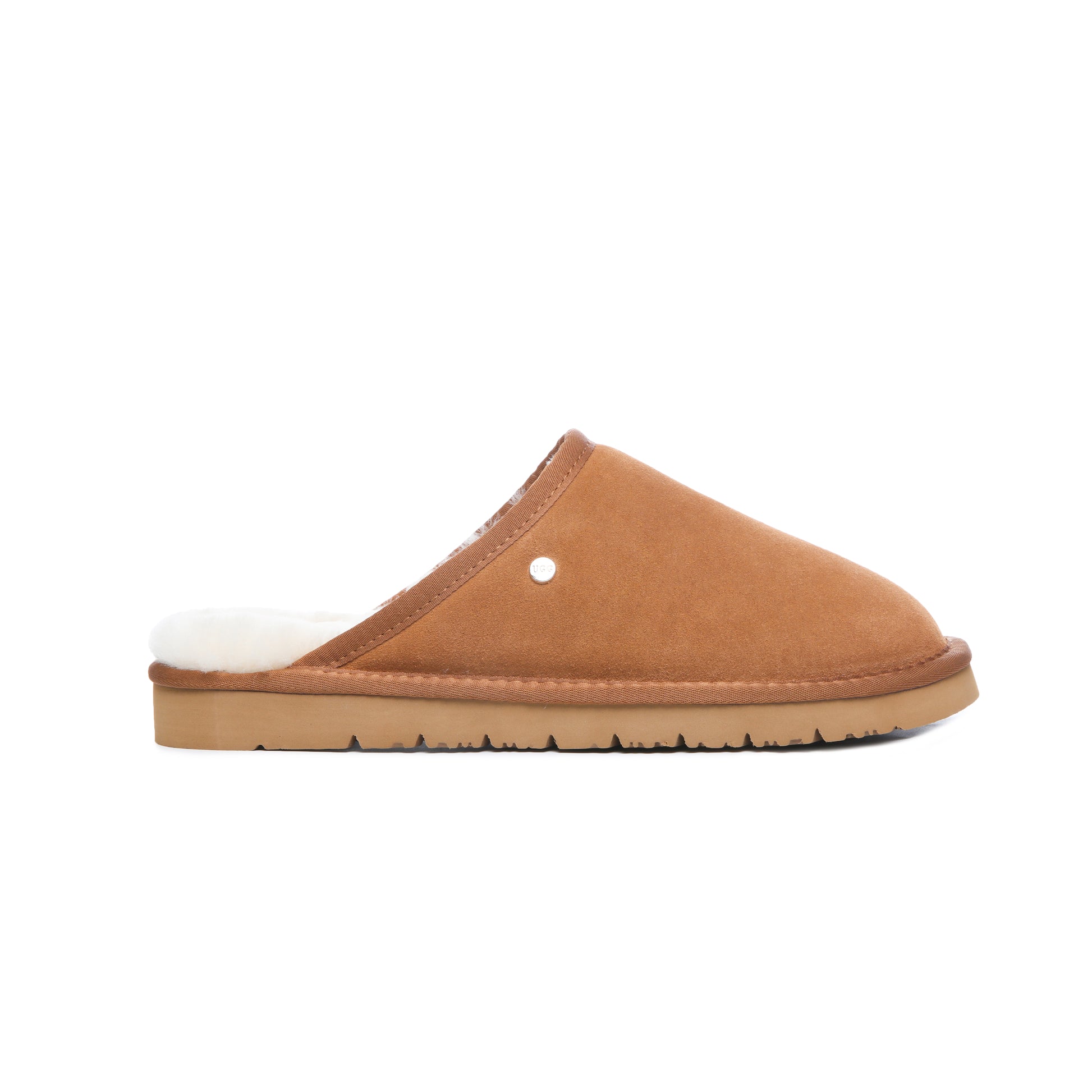 UGG Slippers Men Sheepskin Wool Scuff Cruz