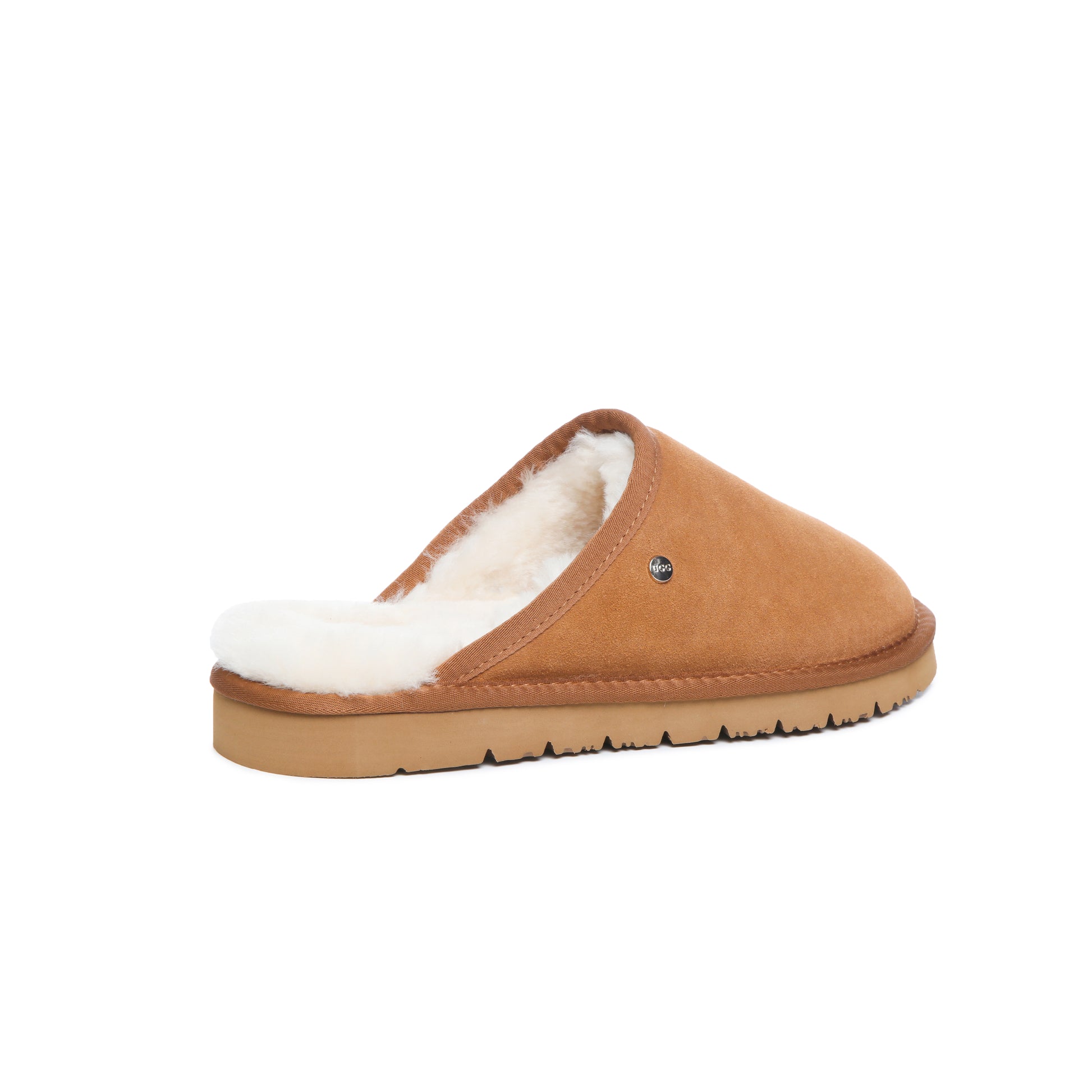UGG Slippers Men Sheepskin Wool Scuff Cruz