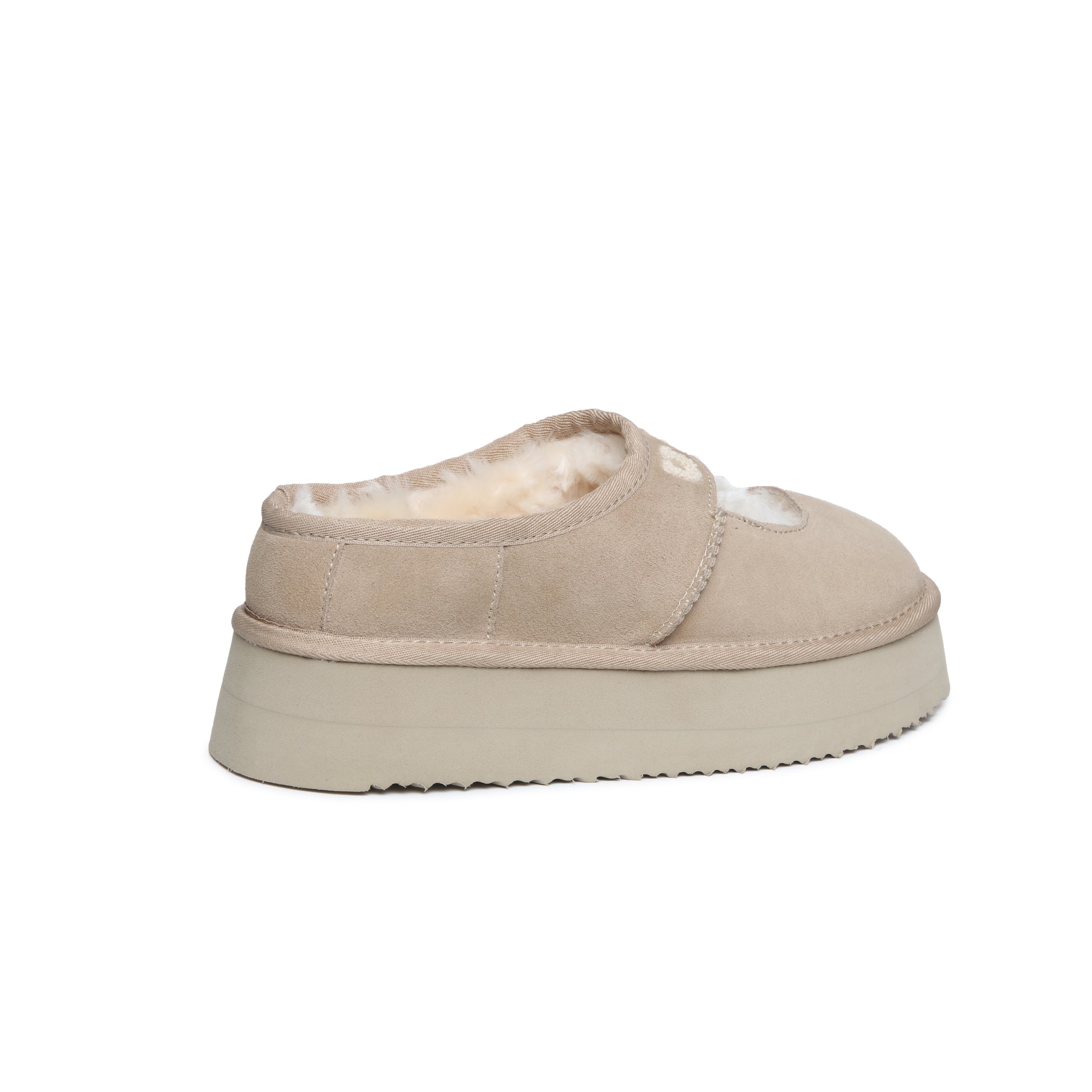 UGG Classic Dina Platform Mary Jane Shoes with Embroidered Logo