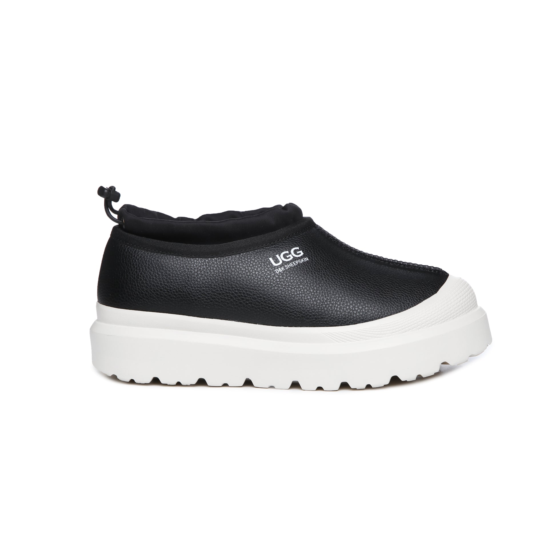 UGG AUS Sheepskin Soft Wool Outdoor Platform Slipper