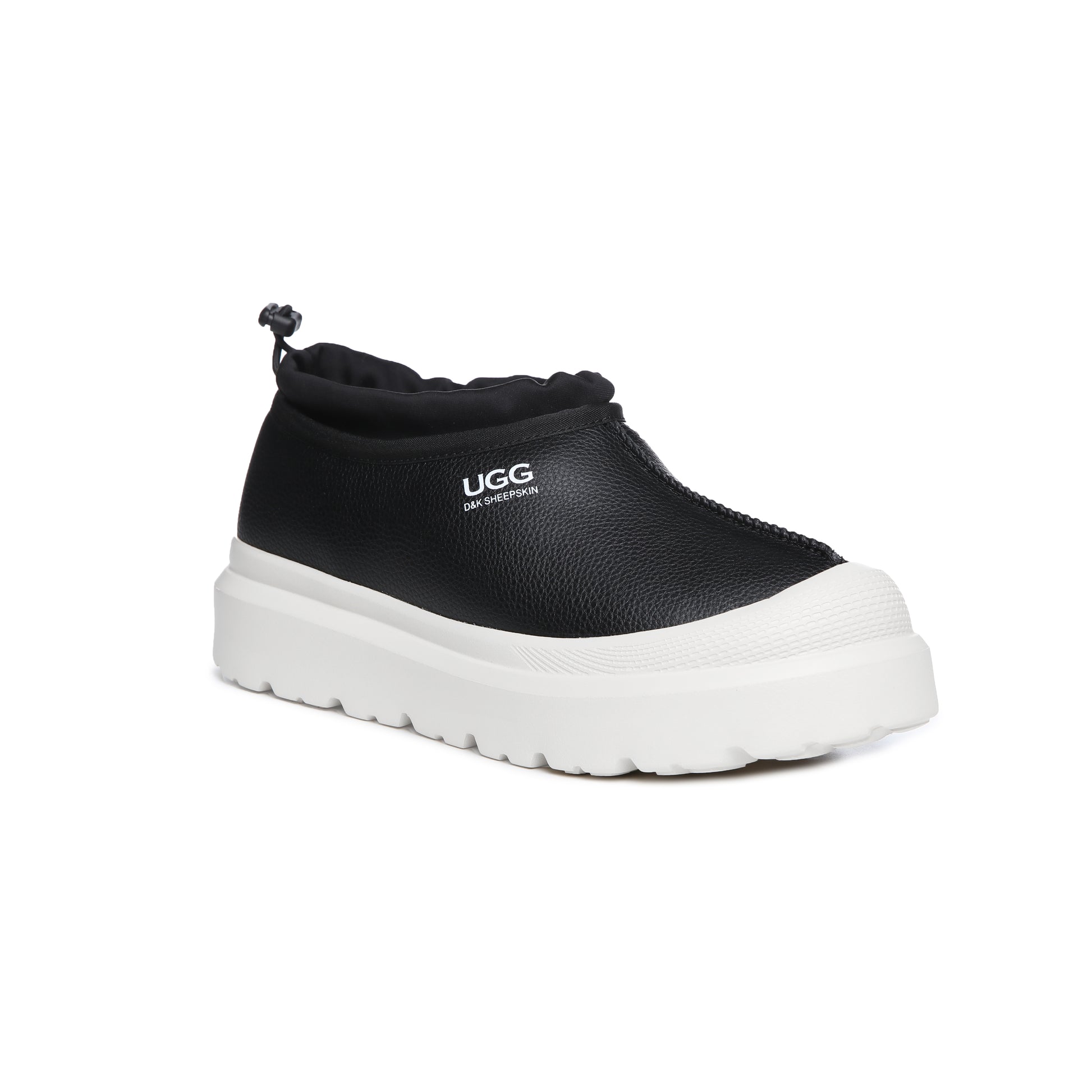 UGG AUS Sheepskin Soft Wool Outdoor Platform Slipper