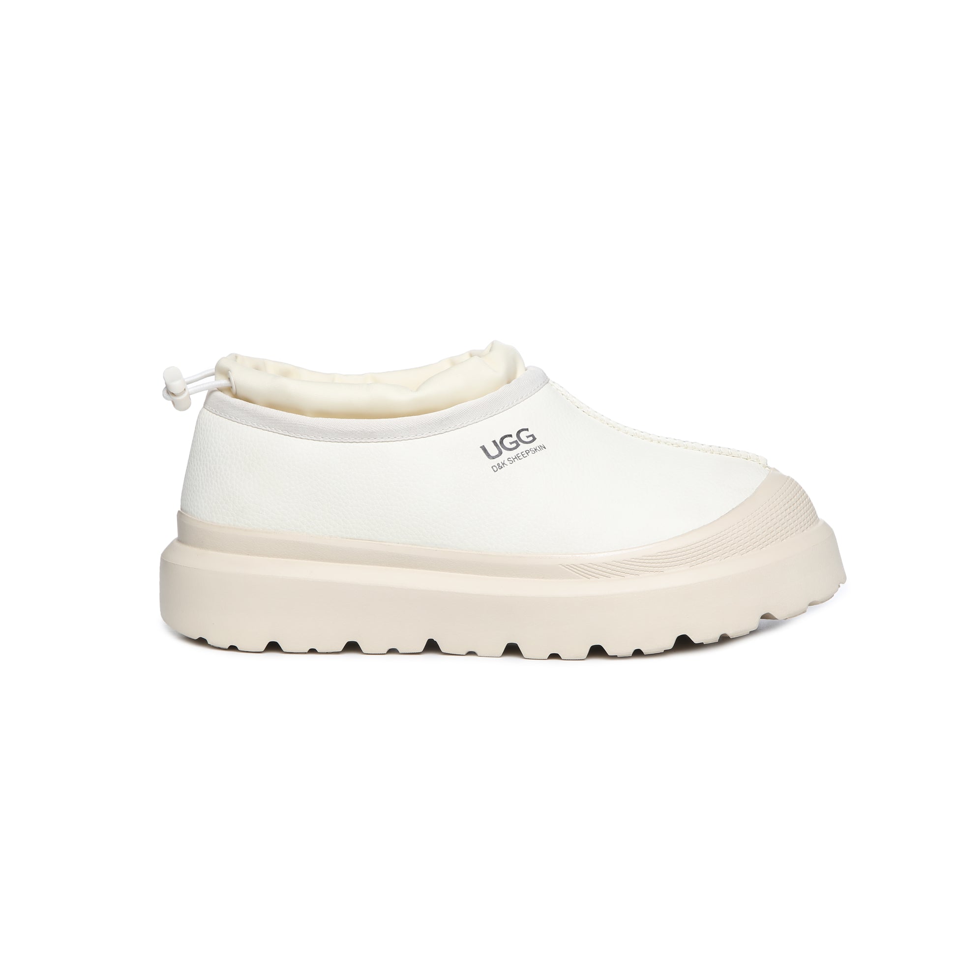 UGG AUS Sheepskin Soft Wool Outdoor Platform Slipper