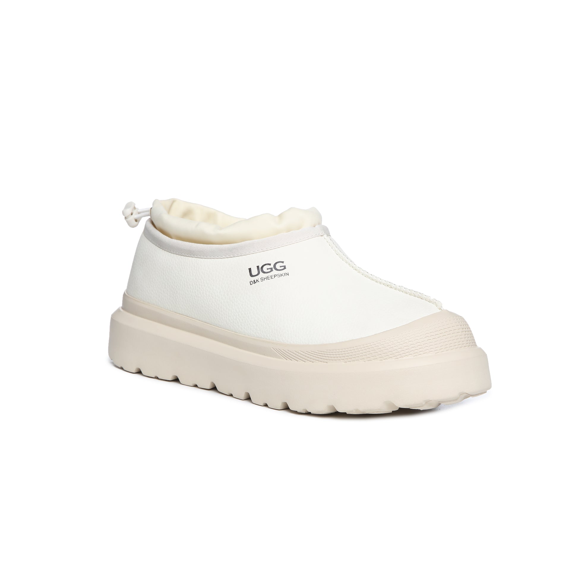 UGG AUS Sheepskin Soft Wool Outdoor Platform Slipper