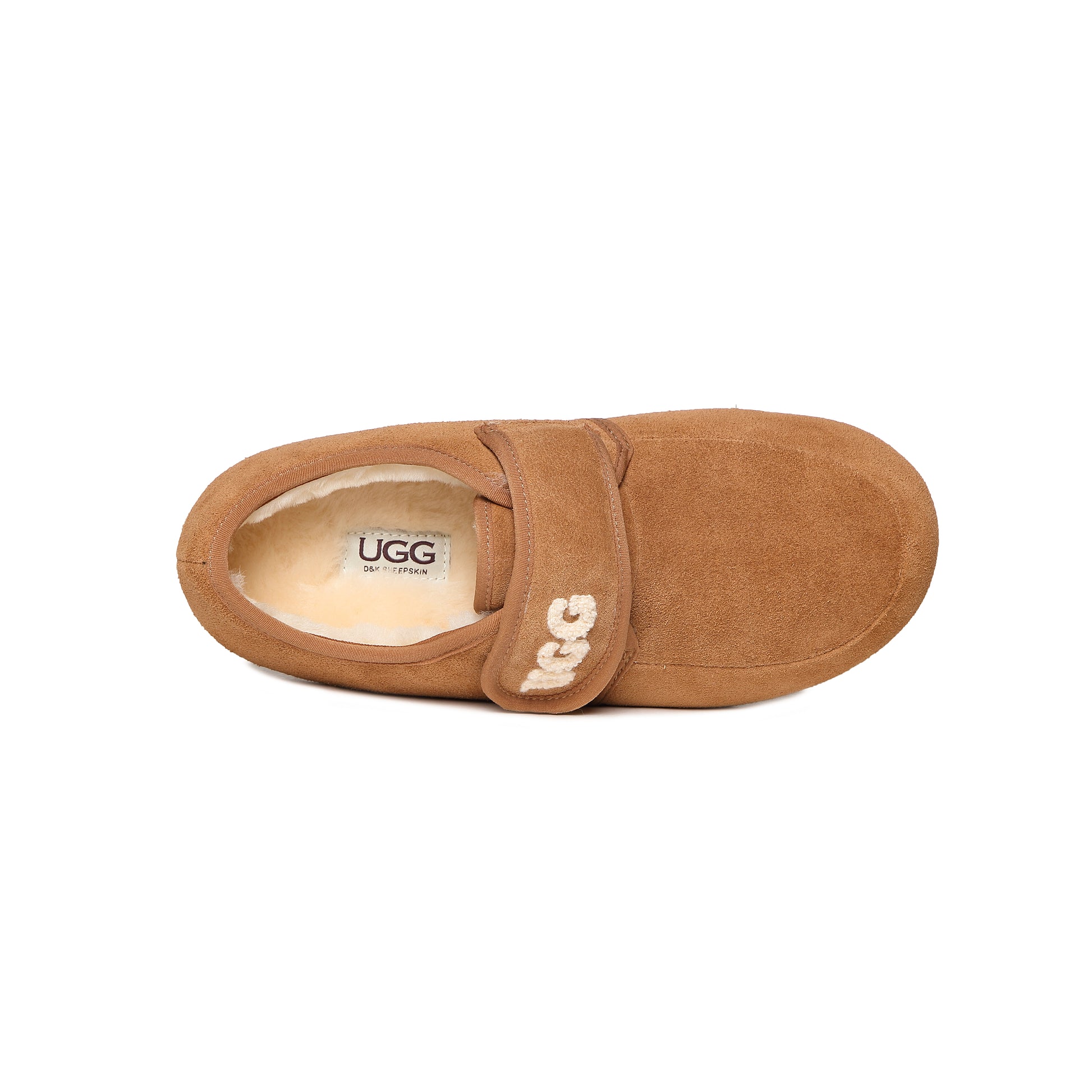 UGG  Ivy Sheepskin Wool Lined Velcro Comfort Shoes