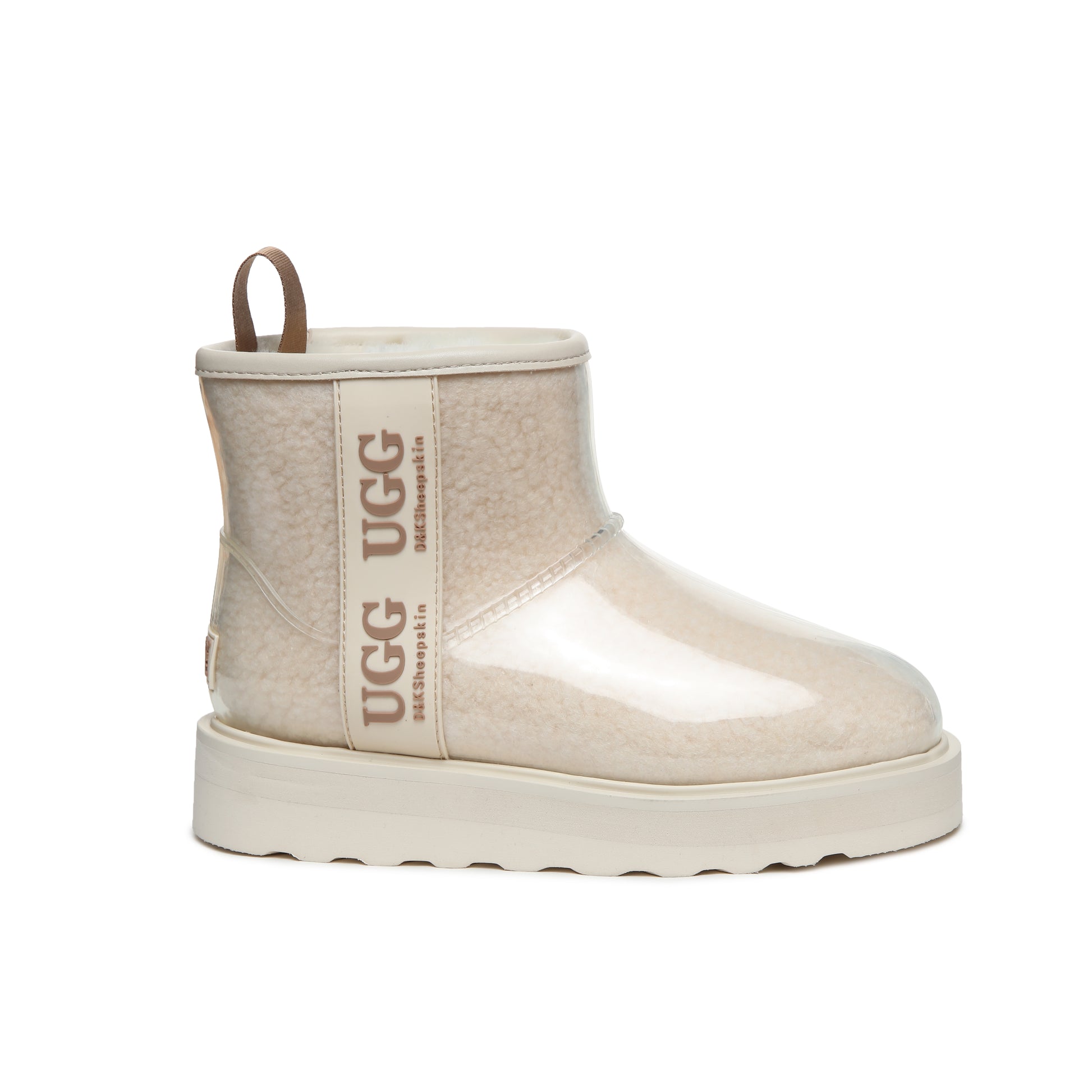 UGG Boots Women Clear Waterproof Shearling Coated Classic