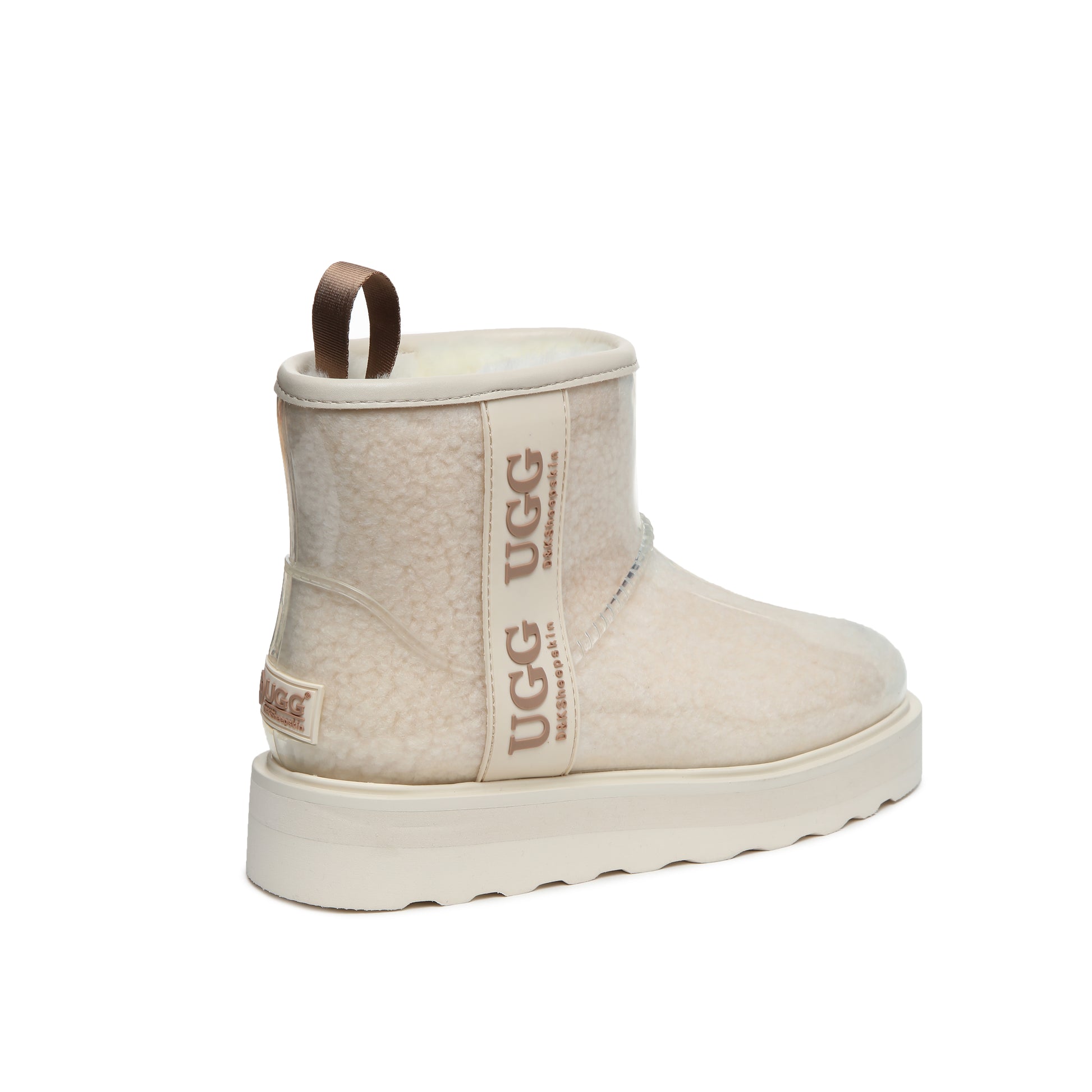 UGG Boots Women Clear Waterproof Shearling Coated Classic