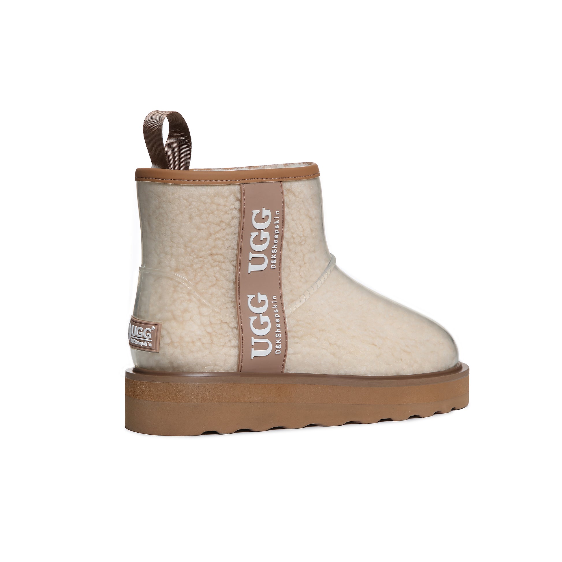 UGG Boots Women Clear Waterproof Shearling Coated Classic