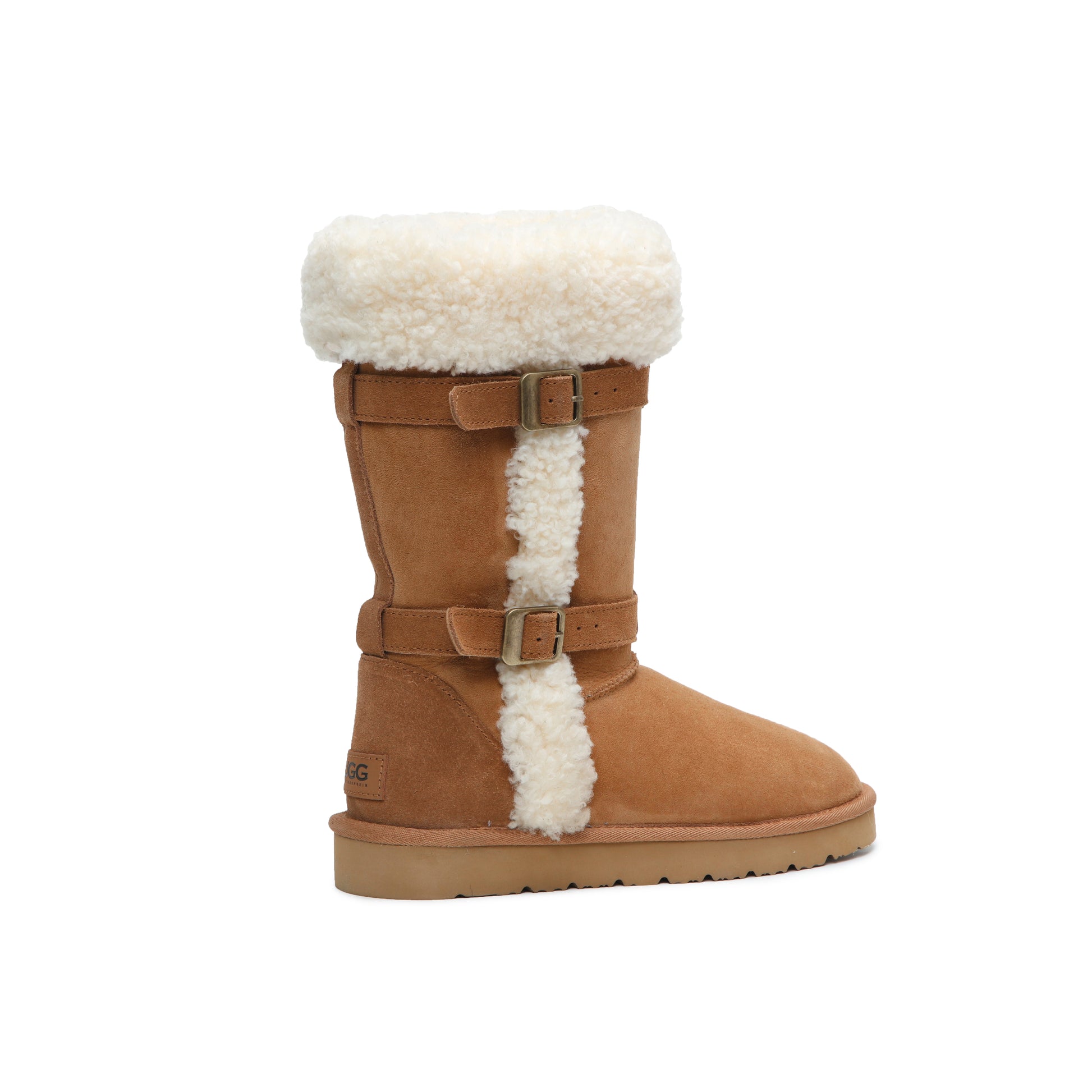 UGG Women’s Shearling Long Boots Genuine Sheepskin Wool