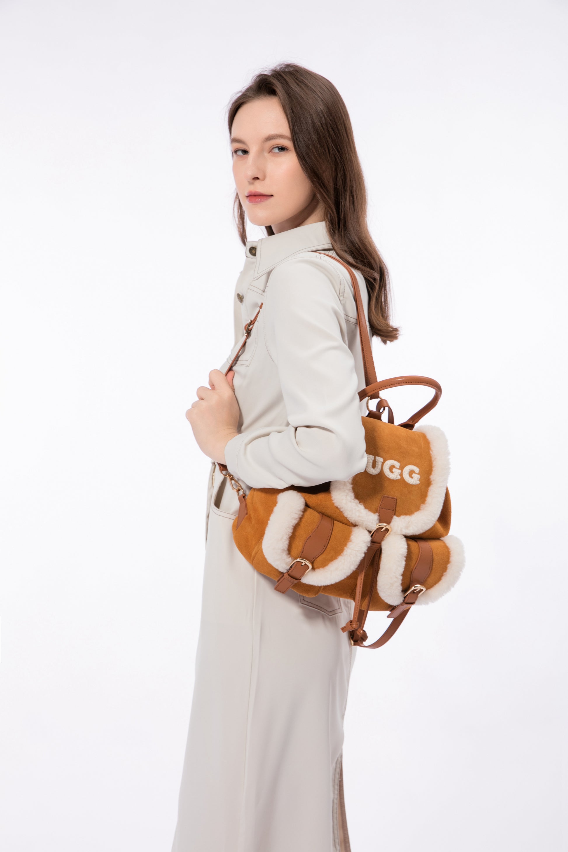 UGG Sheepskin Backpack