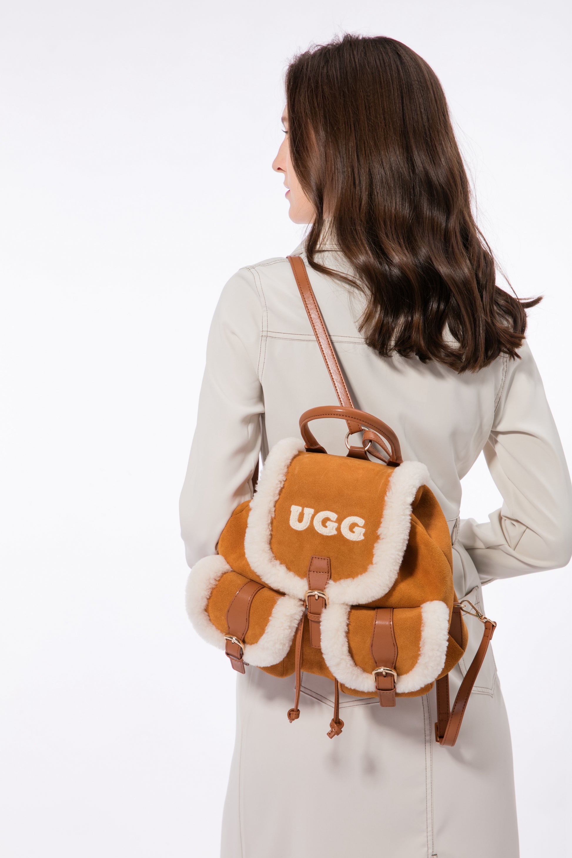 UGG Sheepskin Backpack
