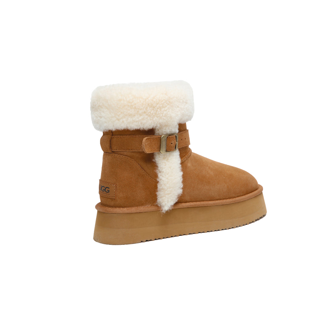 UGG Platform Shearling Boot - Aussies UGG