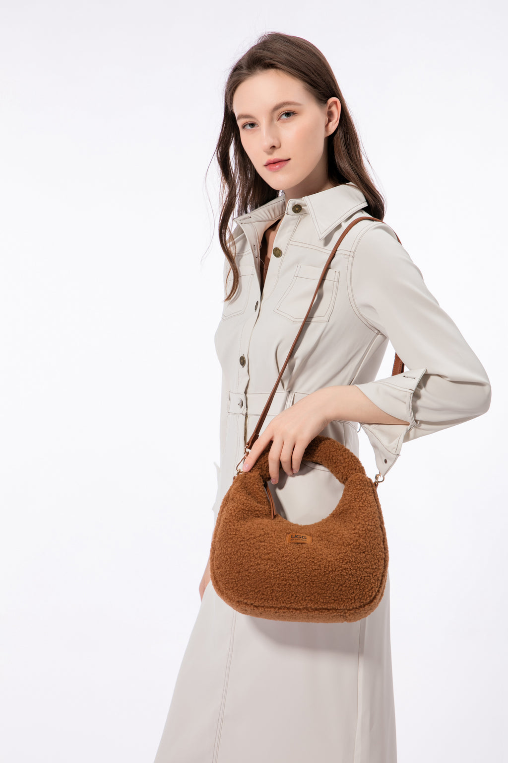 UGG Momo Shearling Shoulder Bag