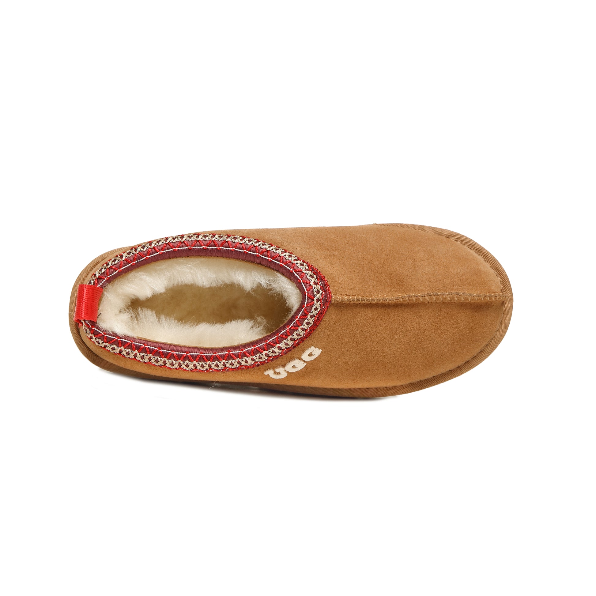 UGG Tasman Emb Logo Slippers Genuine Sheepskin Wool