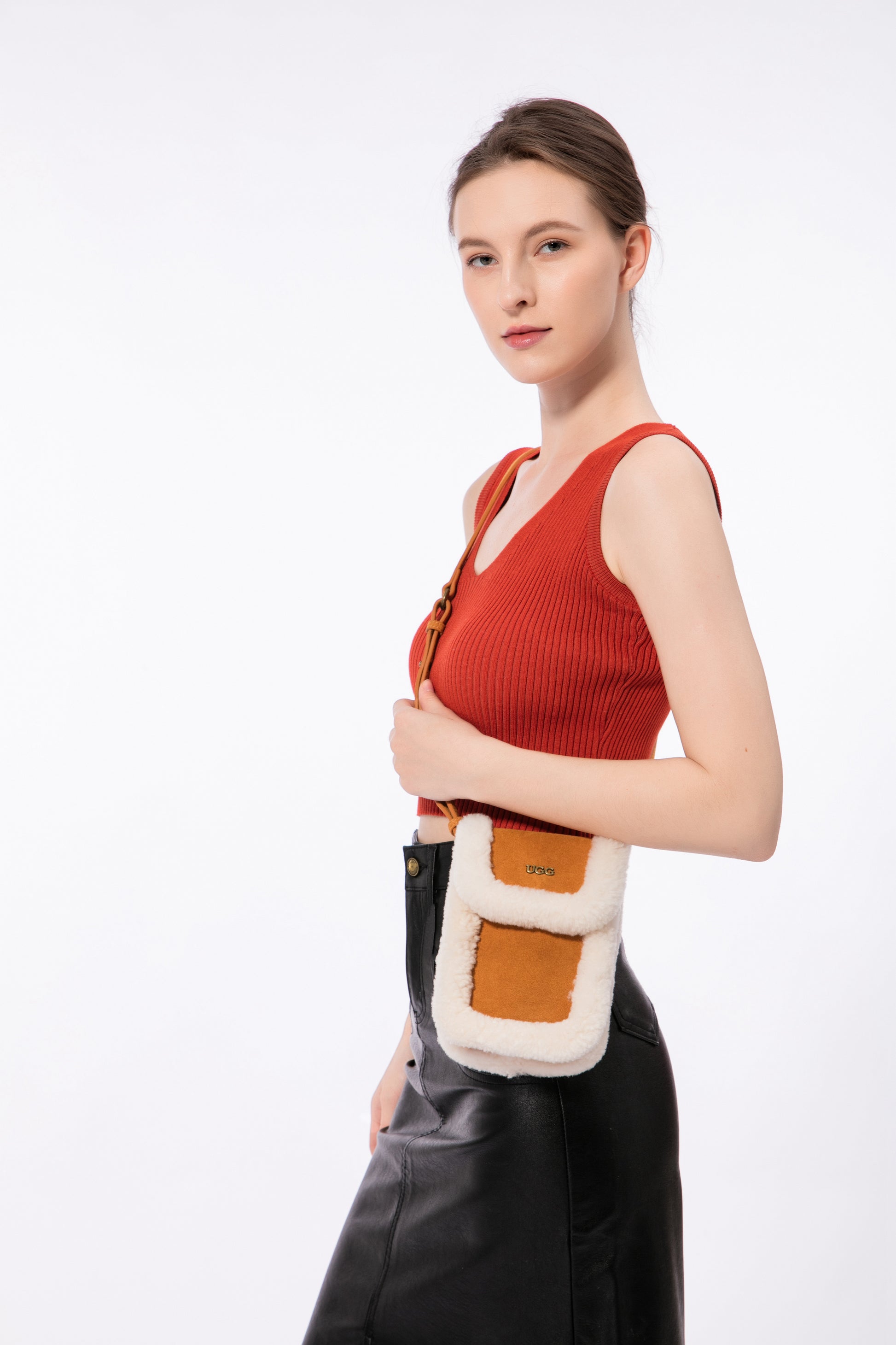 UGG Mini Shearling Pouch