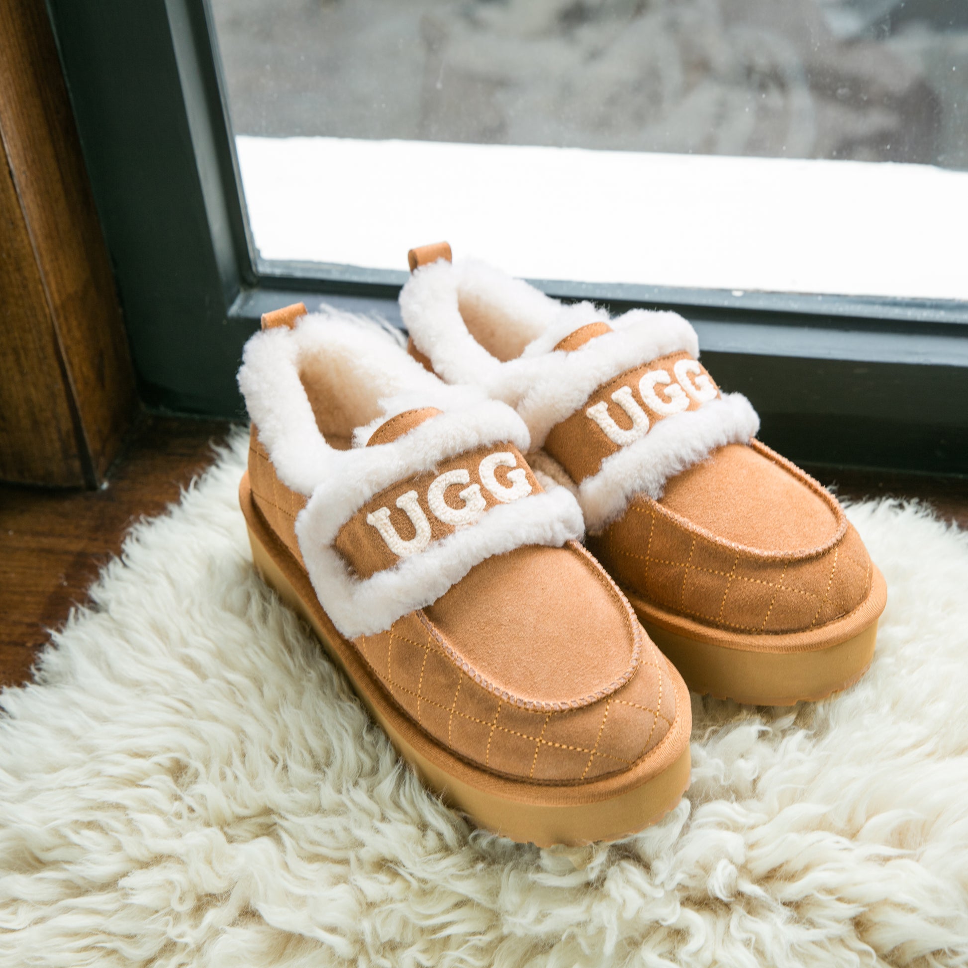 UGG Argyle Erin Platform Loafer - Aussies UGG