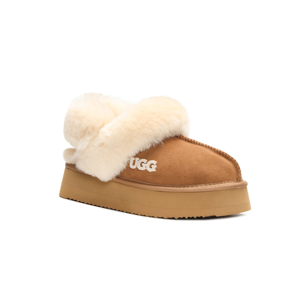 UGG DK Vana Emb Logo Slipper - Aussies UGG