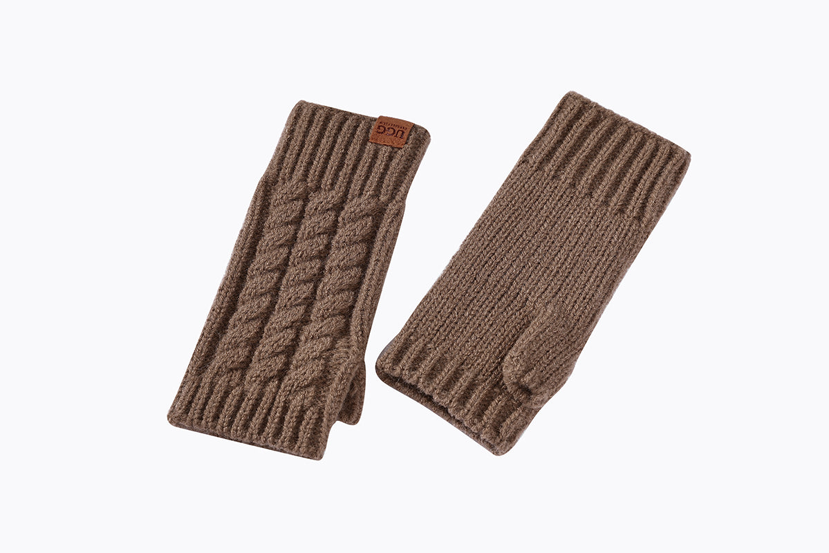 UGG Fingerless Kint Gloves - Aussies UGG