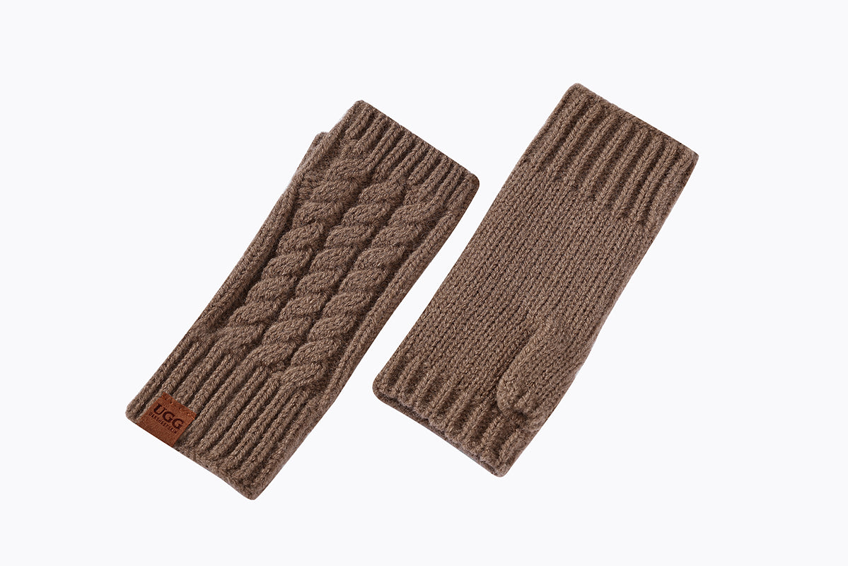 UGG Fingerless Kint Gloves - Aussies UGG
