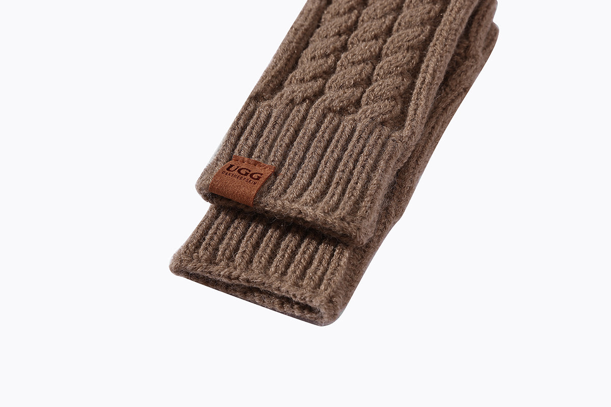 UGG Fingerless Kint Gloves - Aussies UGG