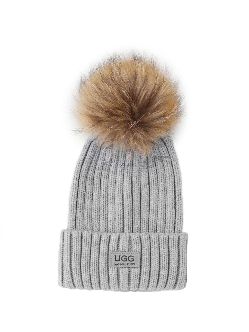 Fur Pom Pom Beanie