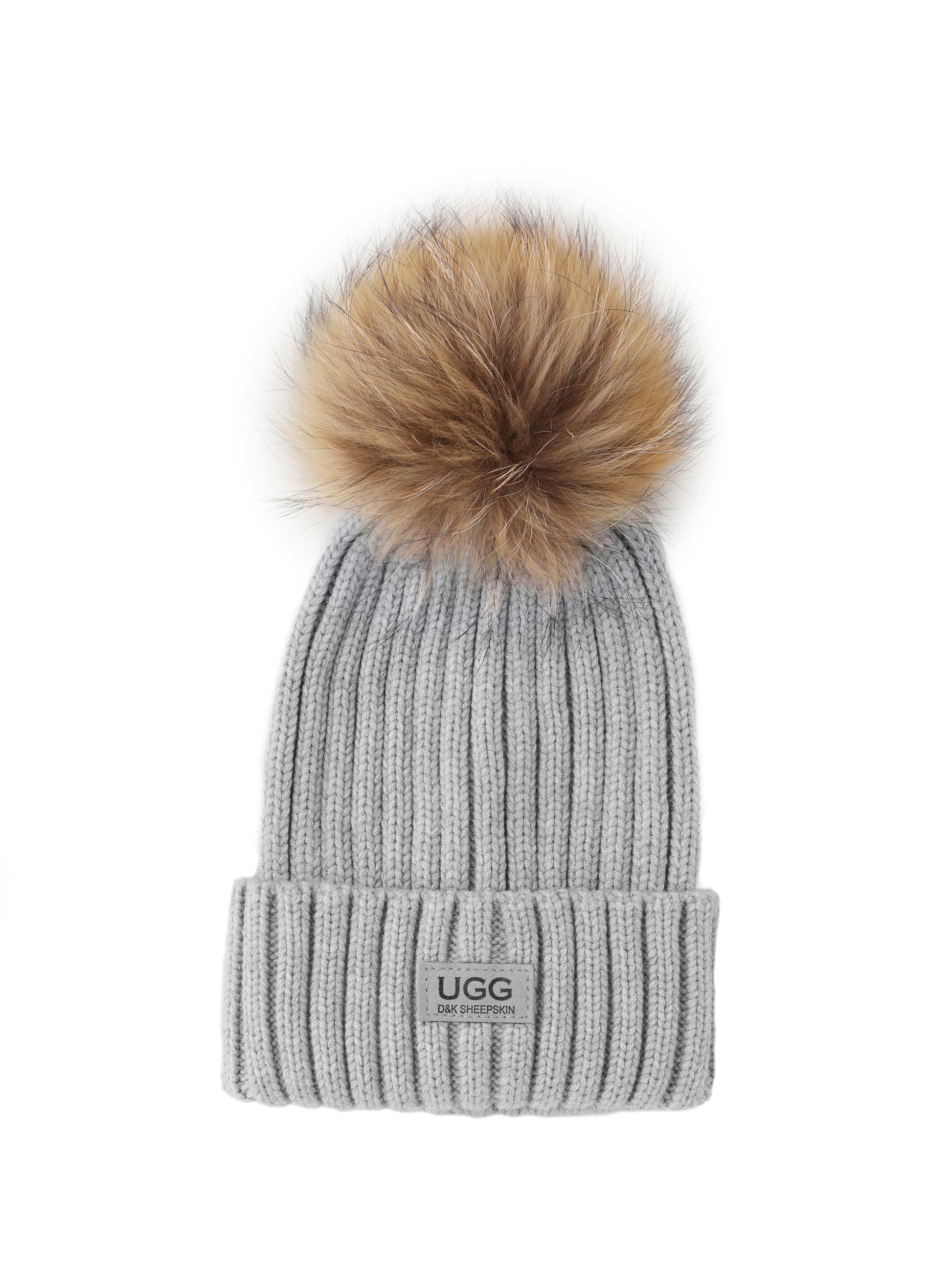 Fur Pom Pom Beanie