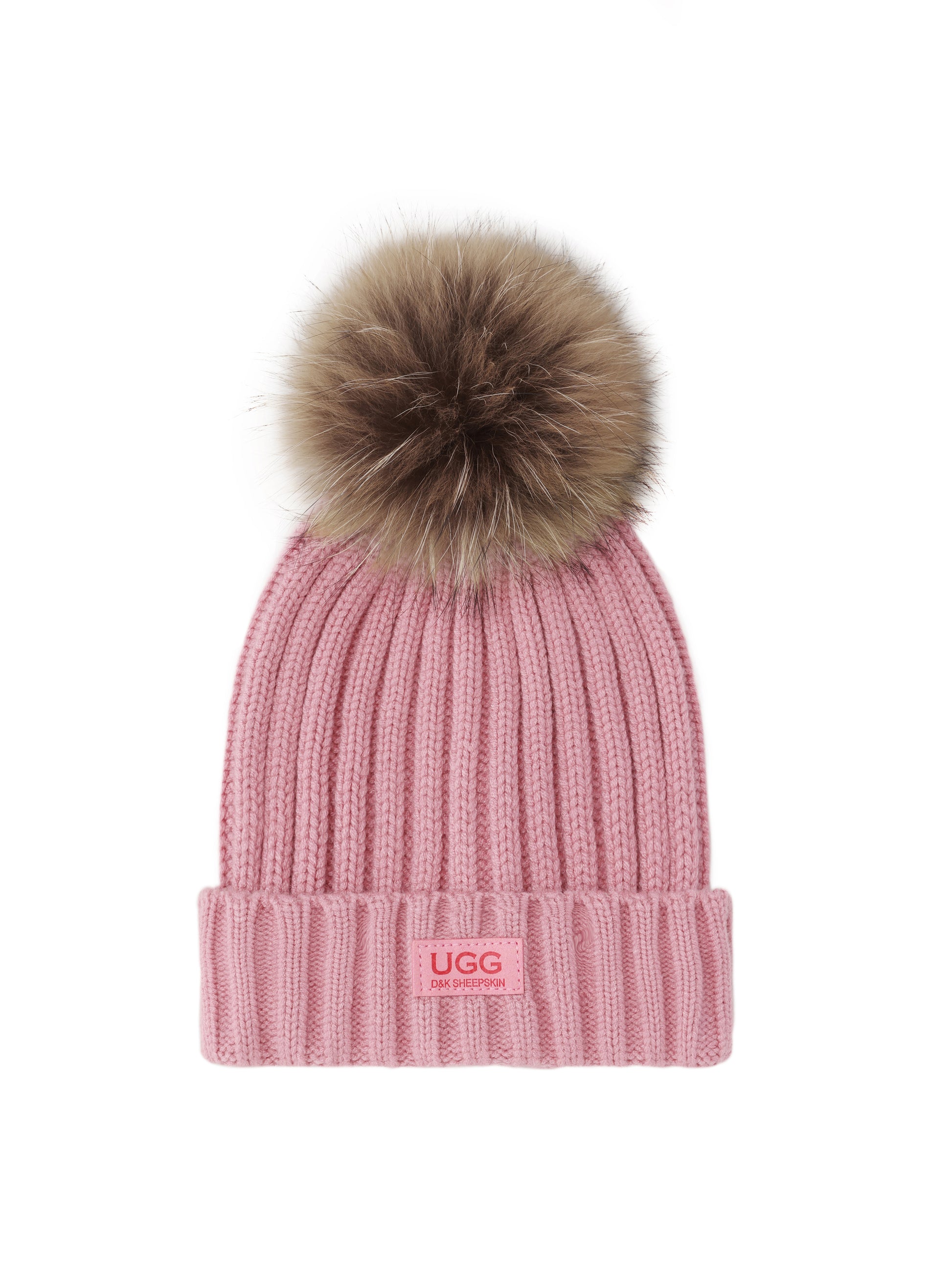 Fur Pom Pom Beanie