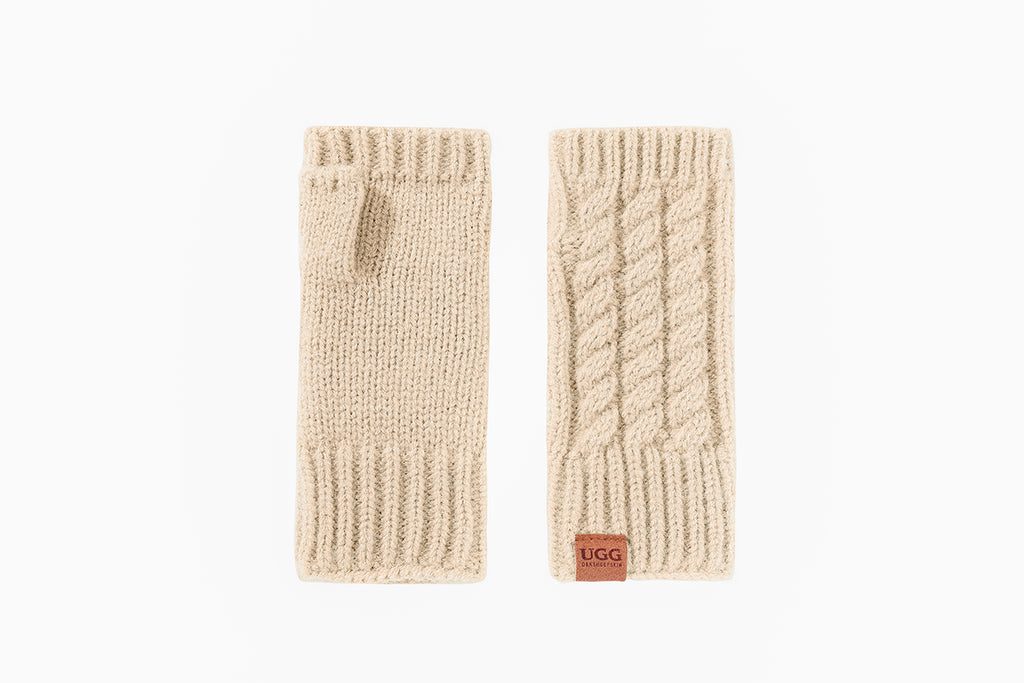 UGG Fingerless Kint Gloves - Aussies UGG