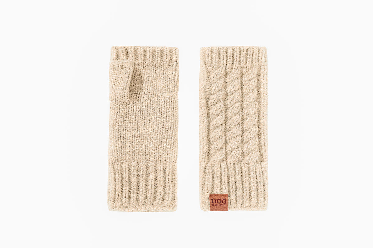 UGG Fingerless Kint Gloves - Aussies UGG