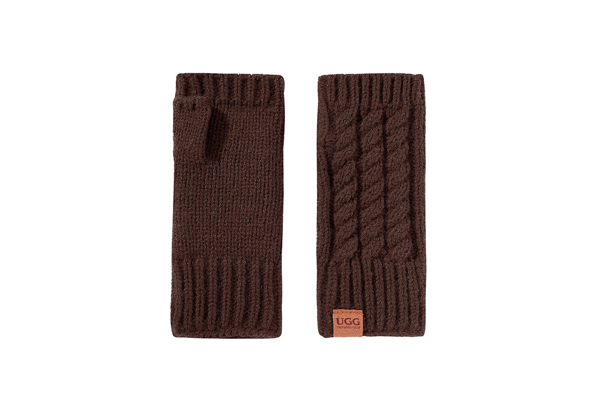 UGG Fingerless Kint Gloves - Aussies UGG