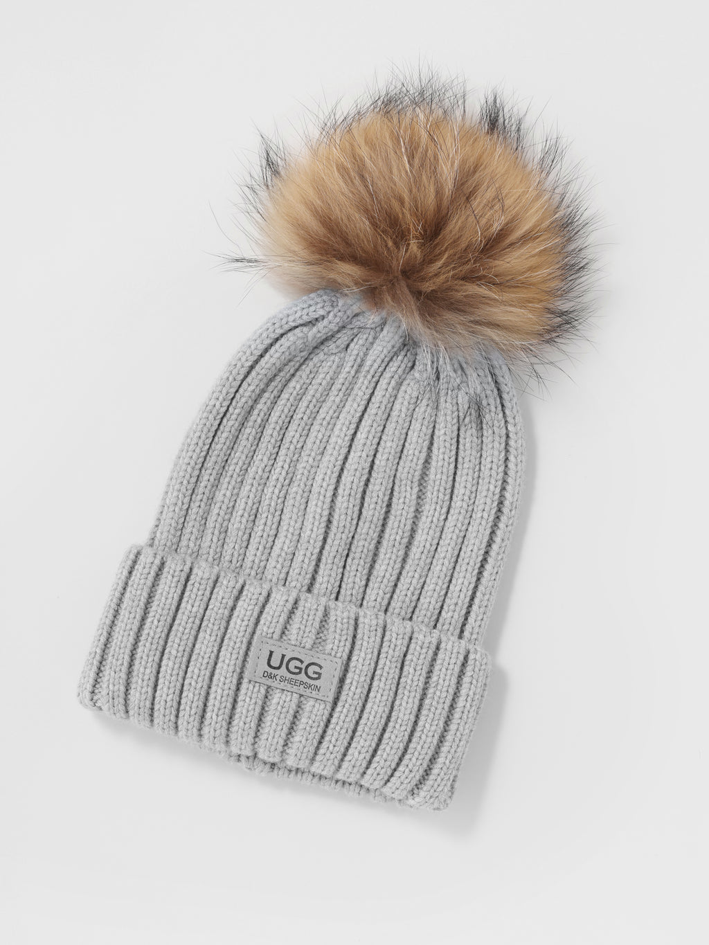 Fur Pom Pom Beanie