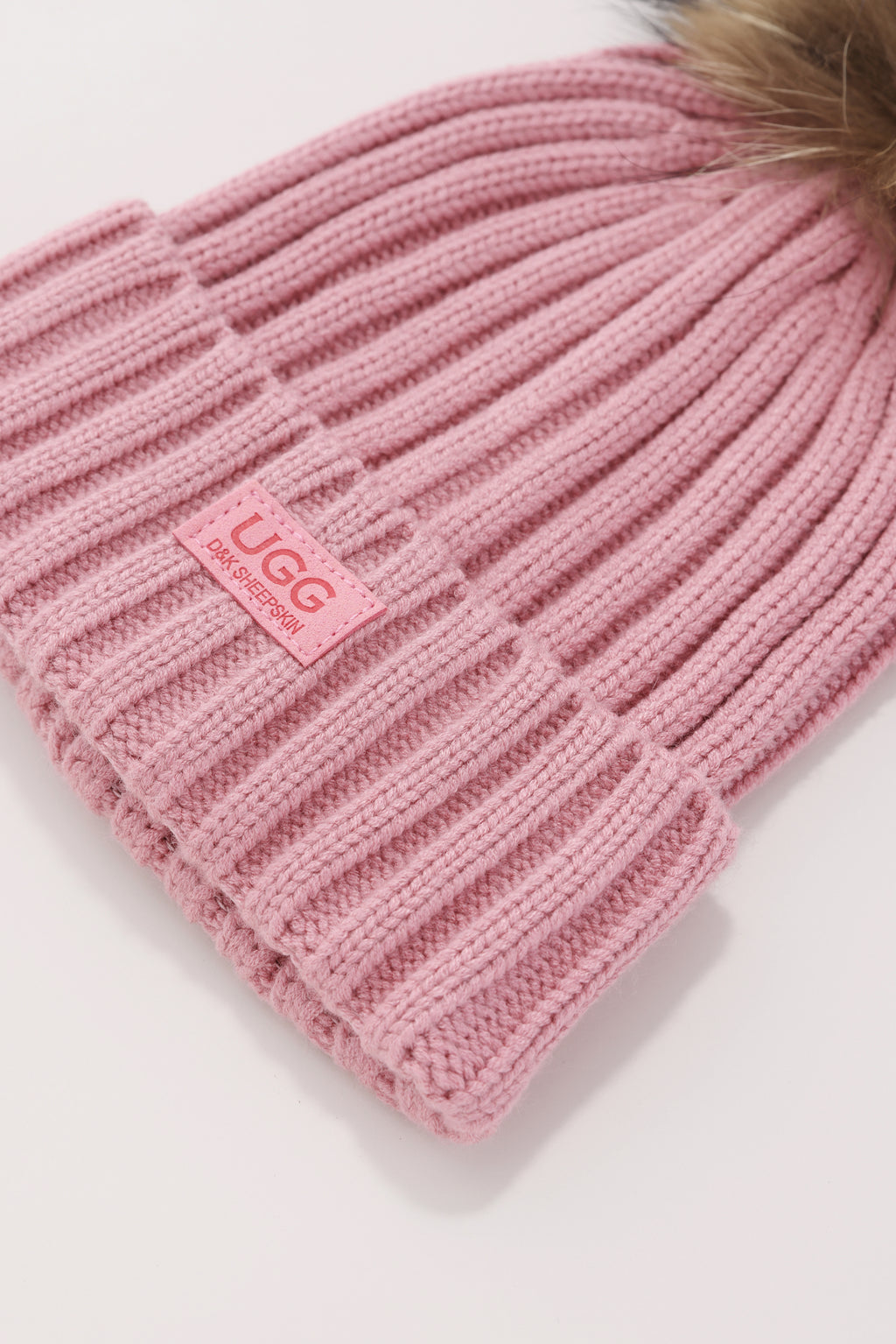 Fur Pom Pom Beanie