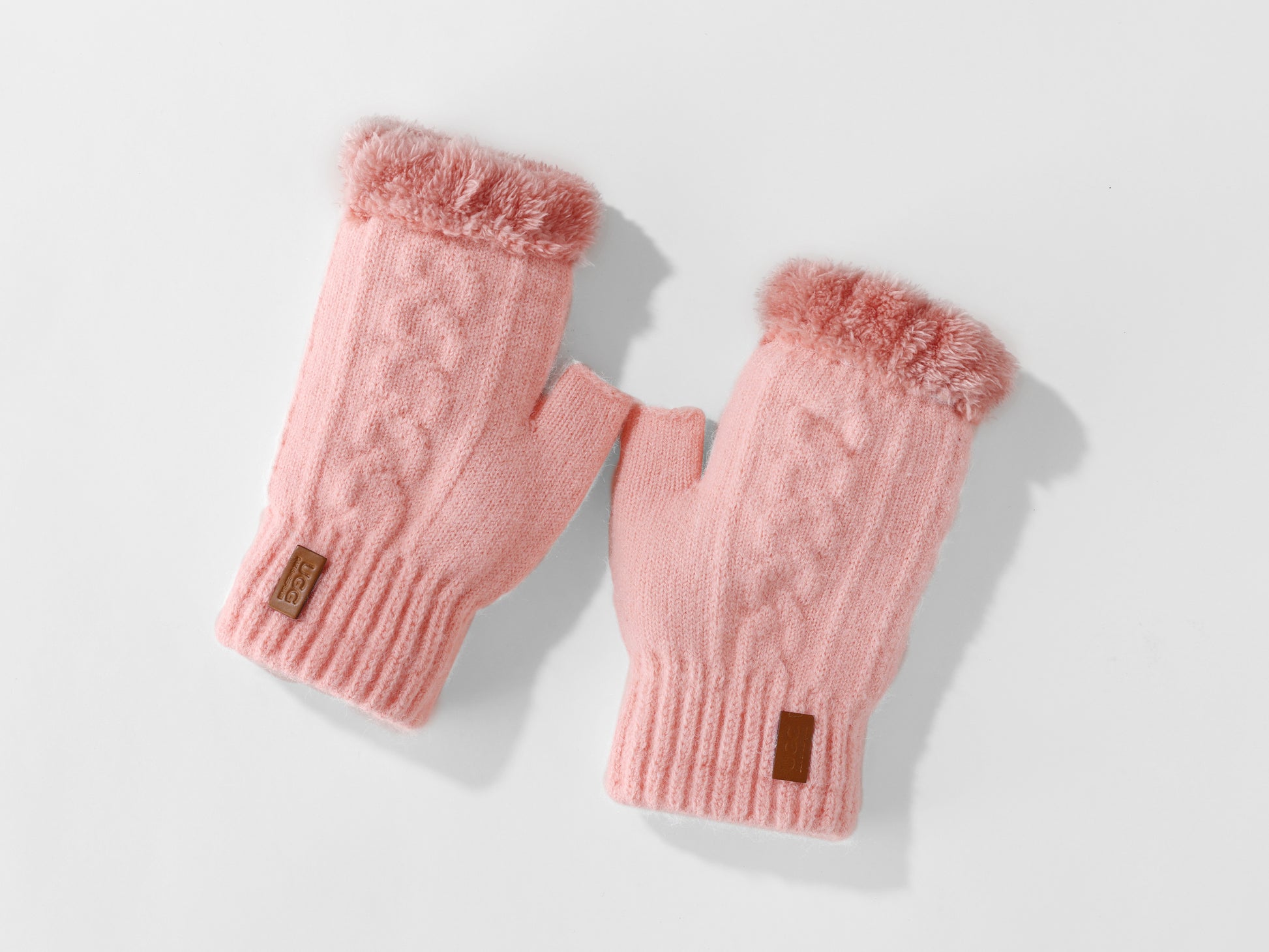 UGG Fingerless Knit Gloves