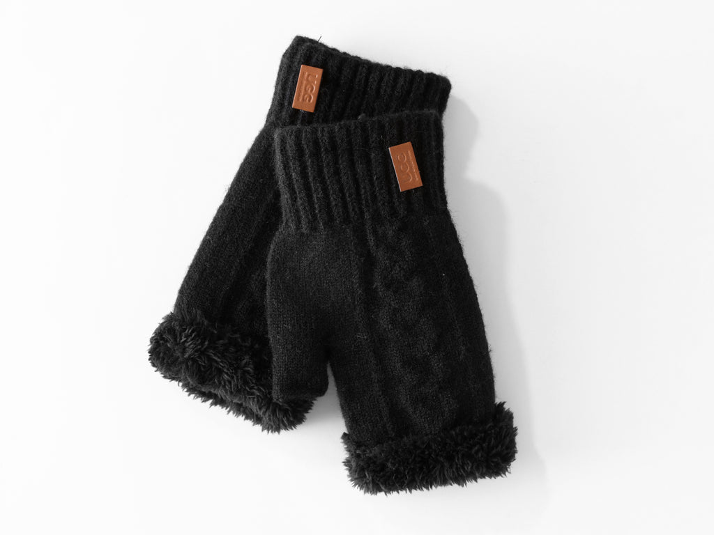UGG Fingerless Knit Gloves - Aussies UGG
