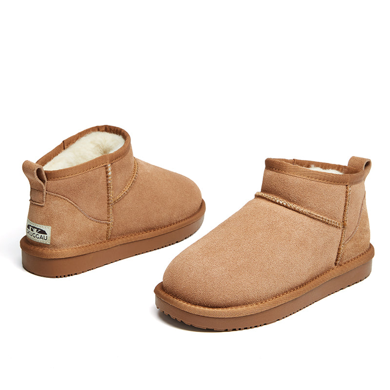 UGG Australian Sheepskin Soft Wool Ultra Mini Classic Suede Boots